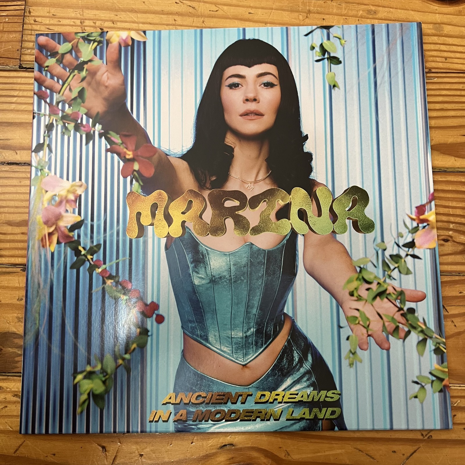Marina Ancient Dreams in a Modern Land - Turquoise Vinyl Blood Records LE 2500