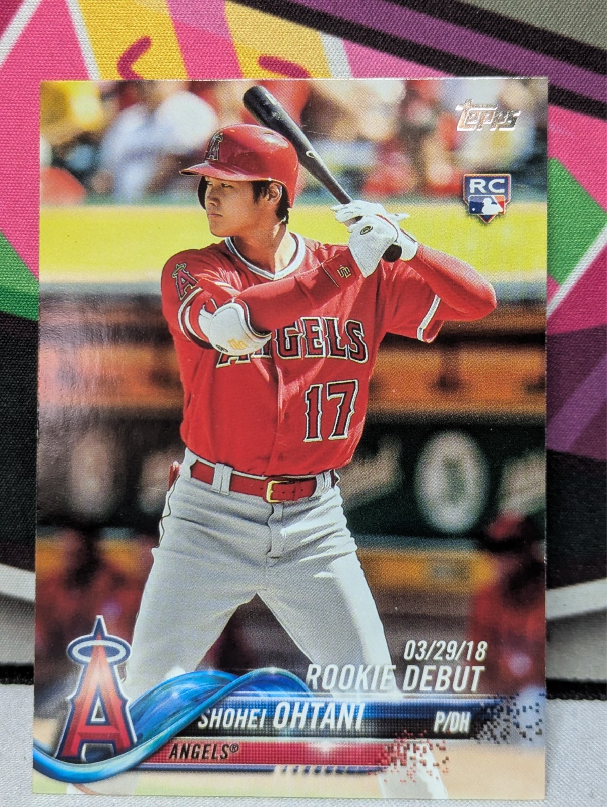 Shohei Ohtani 2018 Topps Update Series Rookie Debut #US285 LA Angels/Dodgers RC Shohei Ohtani 2018 Topps Update Series Rookie Debut #US285 LA Angels/Dodgers RC