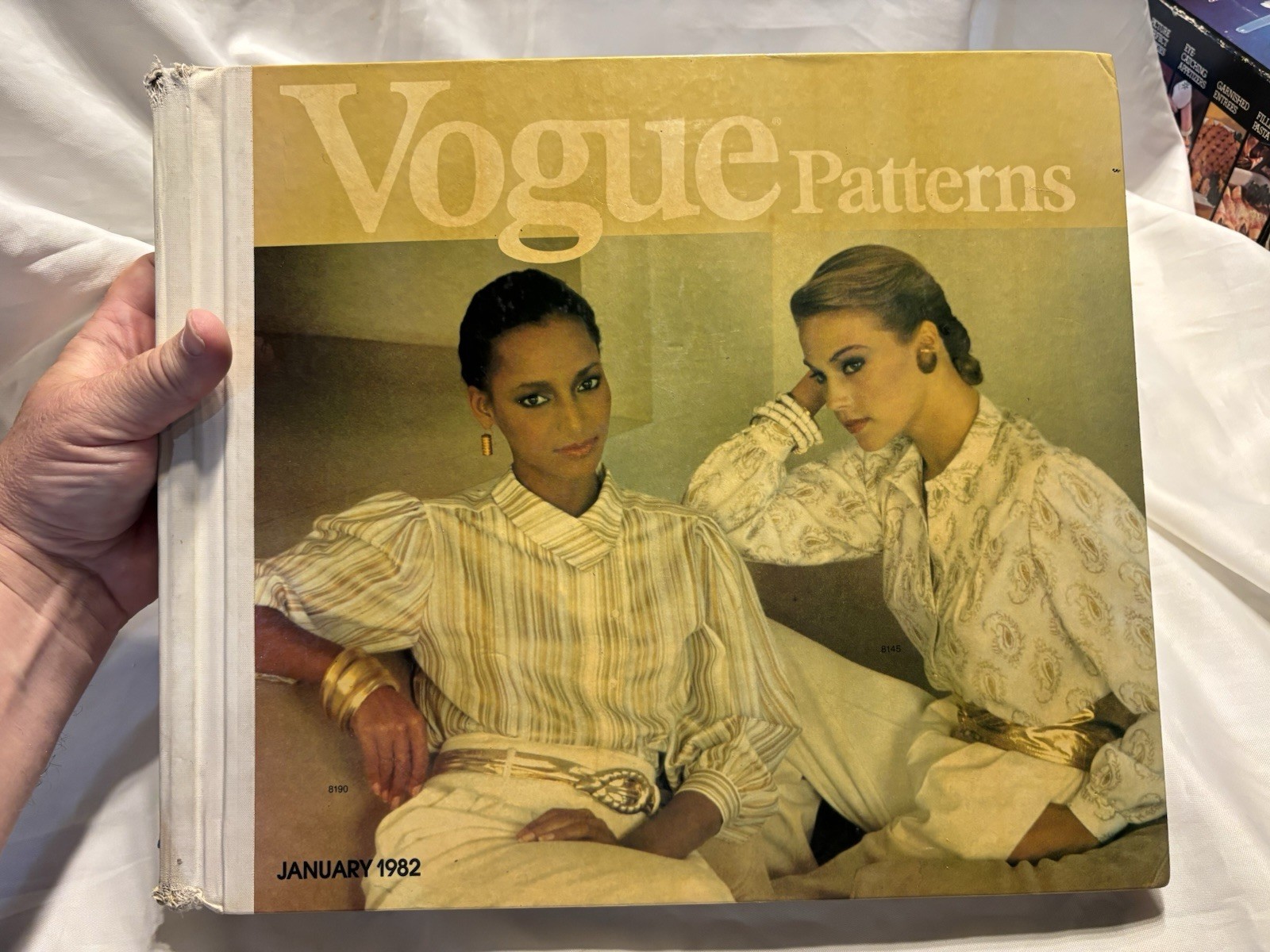 January 1982 VOGUE PATTERNS Store Counter Catalog Clothing Book