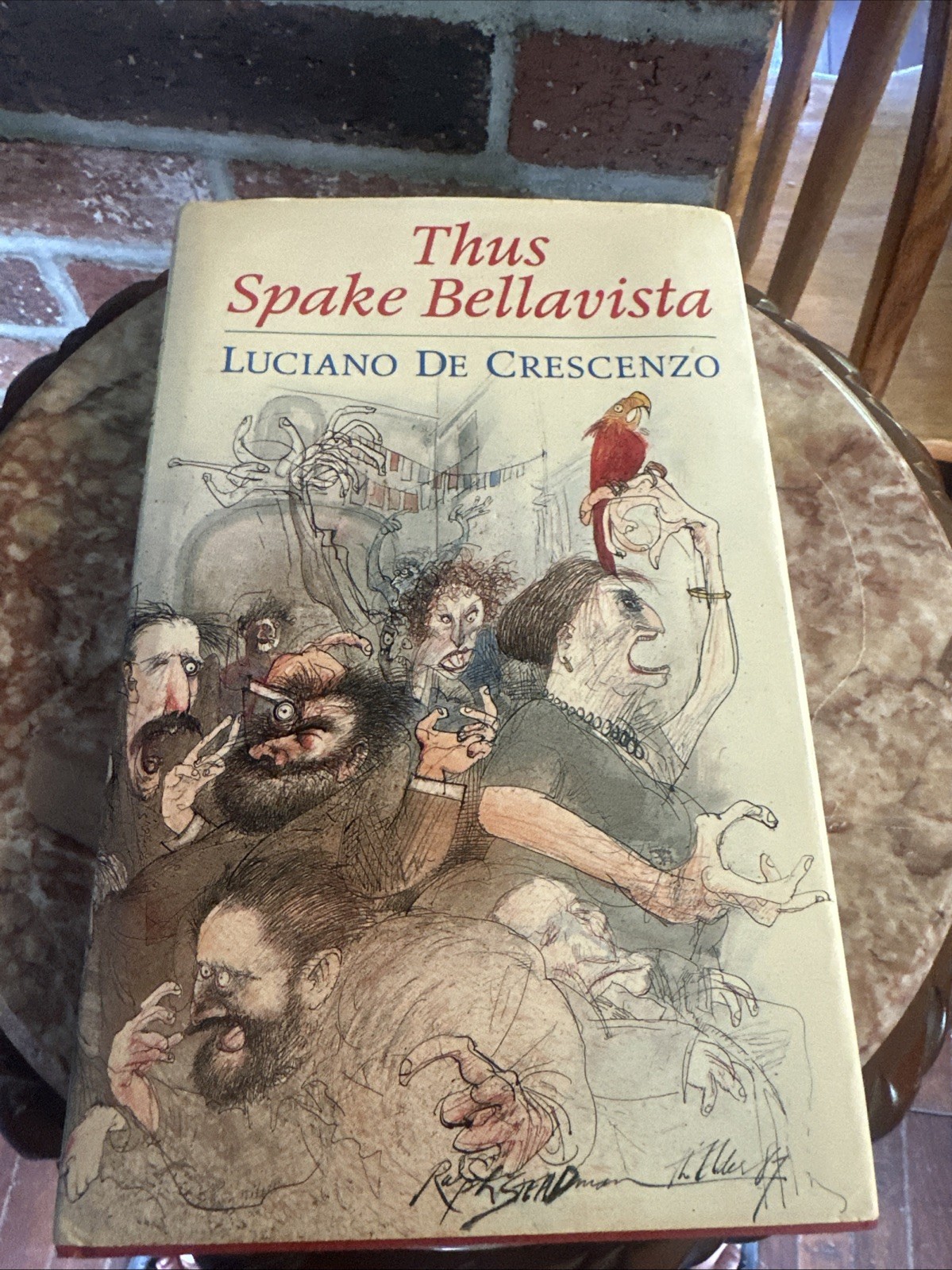 Thus Spake Bellavista by Luciano De Crescenzo (1988, Hardcover) Ralph Steadman Thus Spake Bellavista by Luciano De Crescenzo (1988, Hardcover) Ralph Steadman