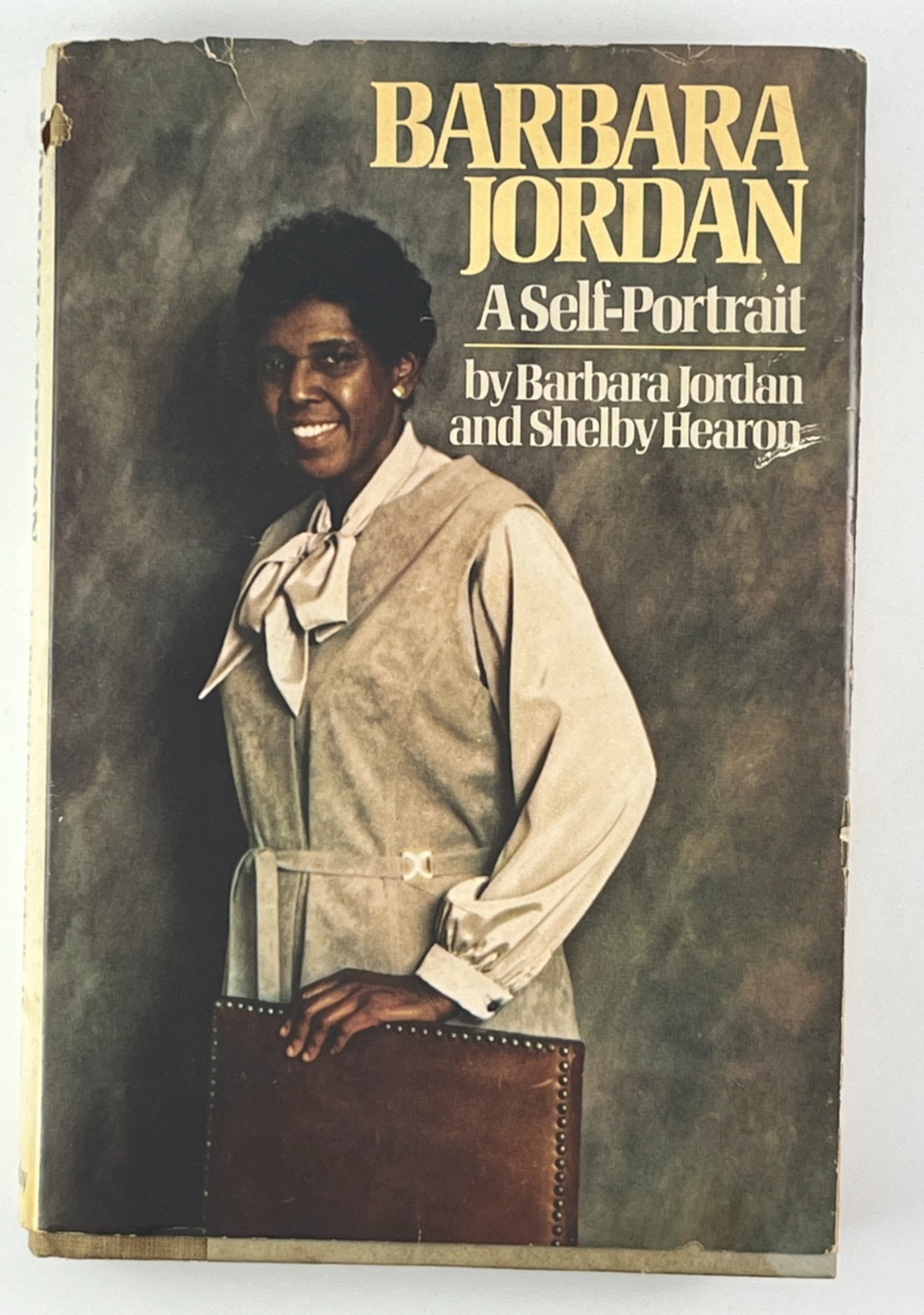 BARBARA JORDAN A SELF-PORTRAIT Shelby Hearon 1979 1st Edition Hardback Book DJ