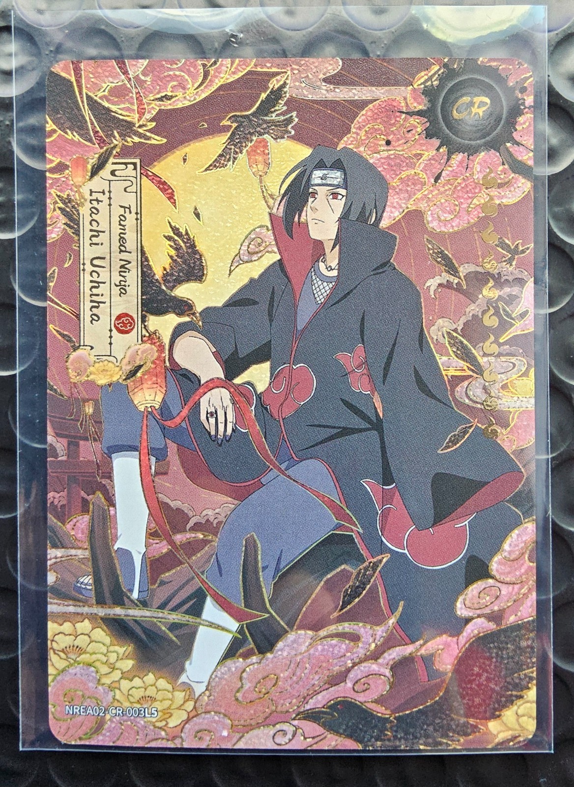 KAYOU Naruto Itachi Uchiha CR Holo English Earth Scroll Series 2 NREA02-CR-003L5 KAYOU Naruto Itachi Uchiha CR Holo English Earth Scroll Series 2 NREA02-CR-003L5