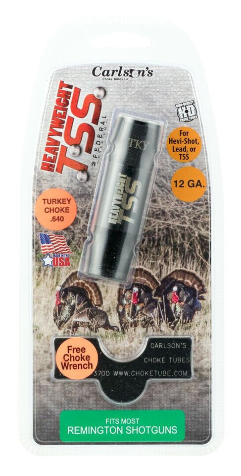 Carlson\'s TSS Turkey Choke Tube for Remington 12ga Turkey .640 38000 Carlson\'s TSS Turkey Choke Tube for Remington 12ga Turkey .640 38000