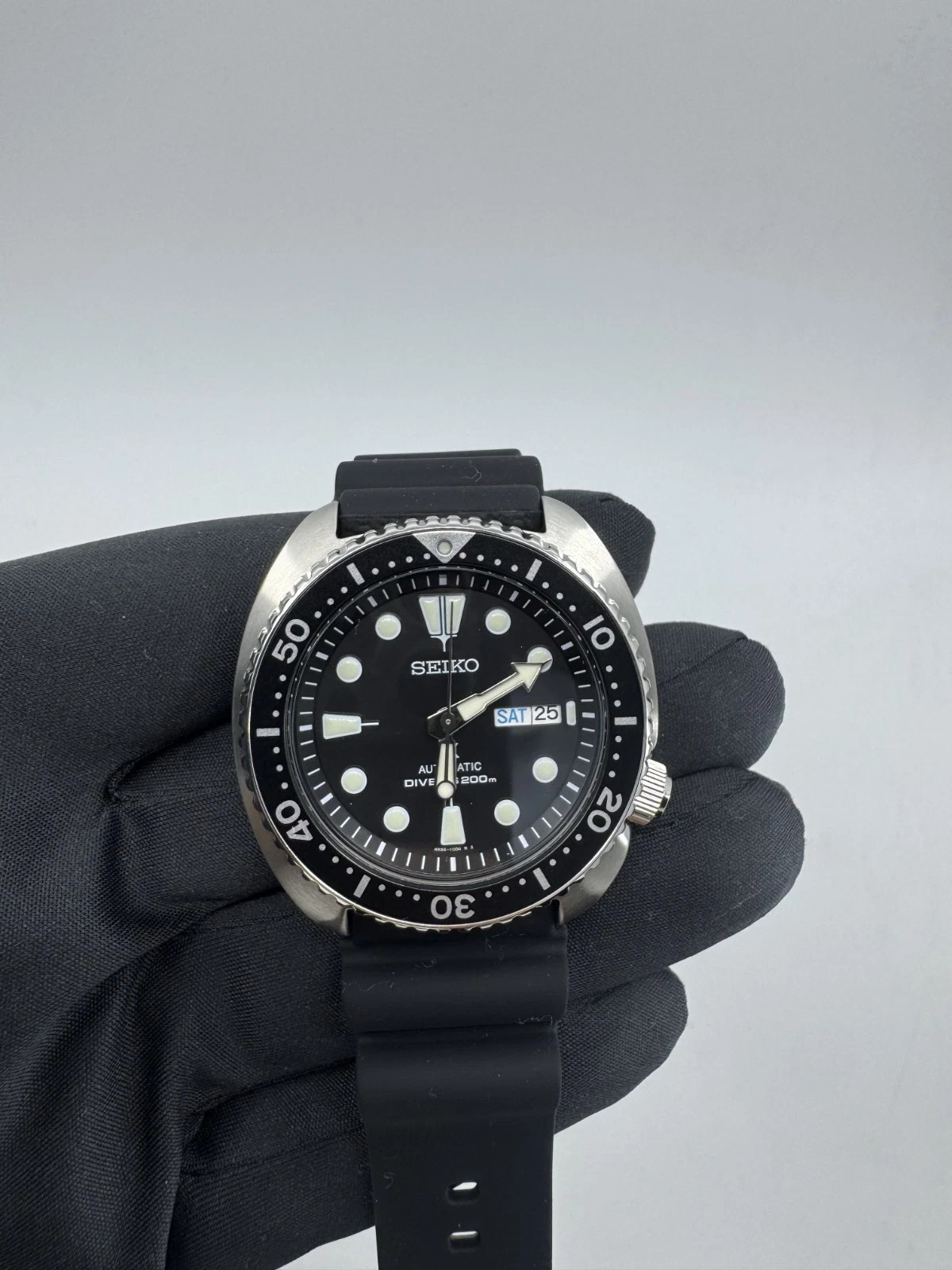 Seiko Prospex Sea Turtle 45 MM Silicone Band Automatic Watch SRPE93K1 Seiko Prospex Sea Turtle 45 MM Silicone Band Automatic Watch SRPE93K1