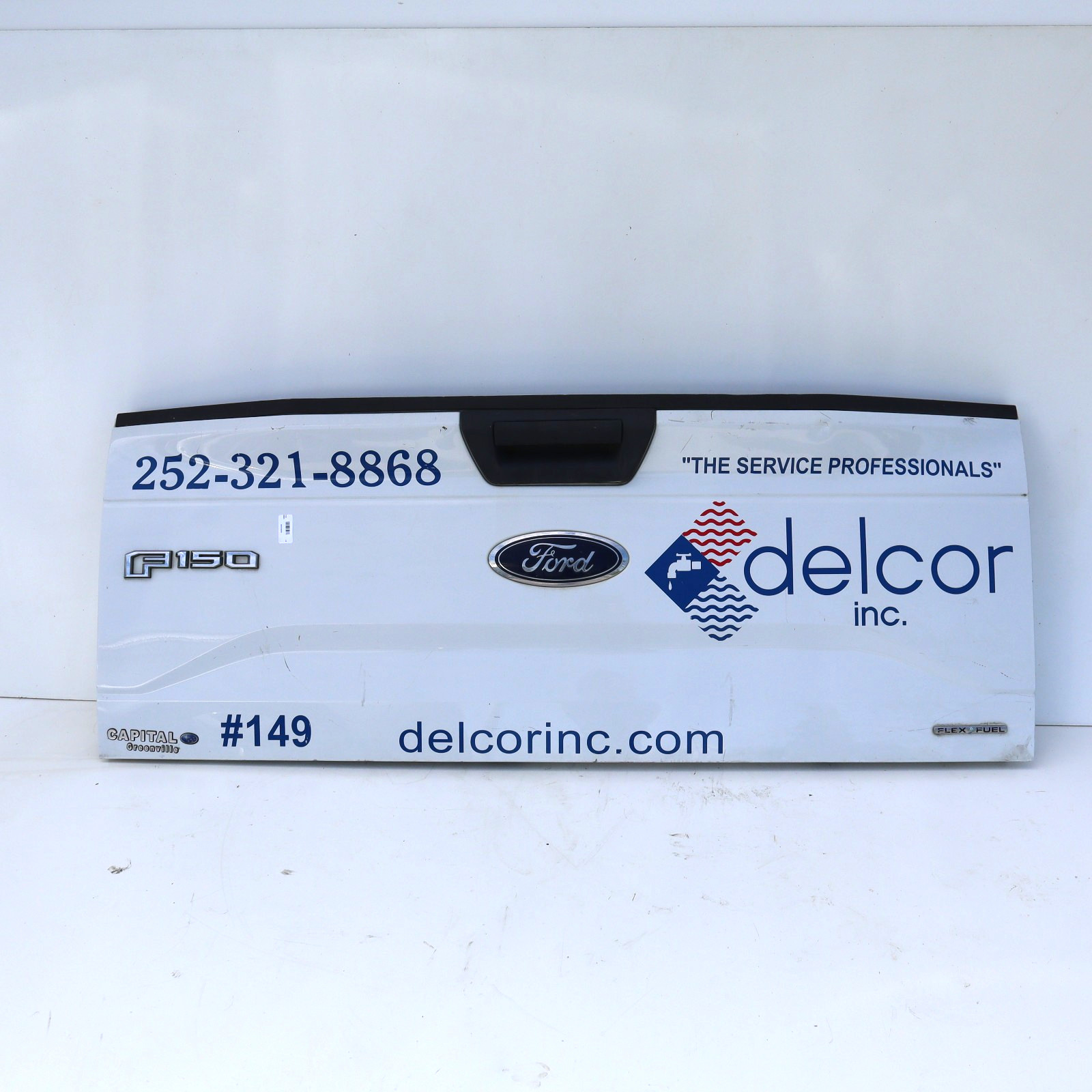 2015-2020 FORD F150 TAILGATE Without Camera Without Step White Local Pick up