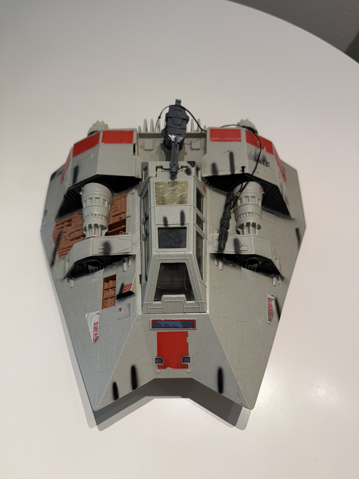 Vintage Star Wars Rebel Snowspeeder 1996 Hasbro POTF - Vehicle Incomplete Vintage Star Wars Rebel Snowspeeder 1996 Hasbro POTF - Vehicle Incomplete