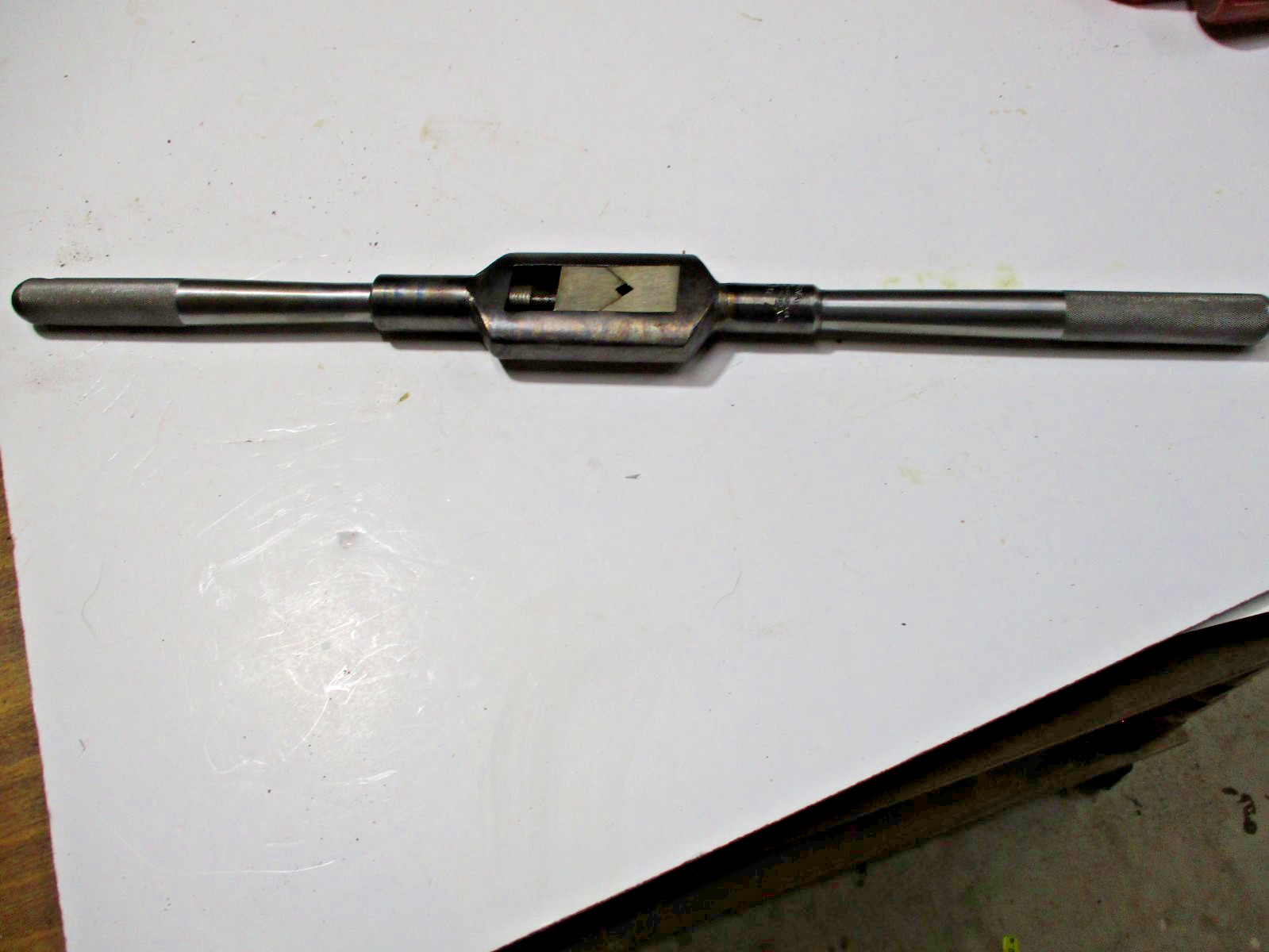 Vintage GTD No 7 Adjustable Tap Handle Wrench 19” Long, Greenfield Mass USA Vintage GTD No 7 Adjustable Tap Handle Wrench 19” Long, Greenfield Mass USA