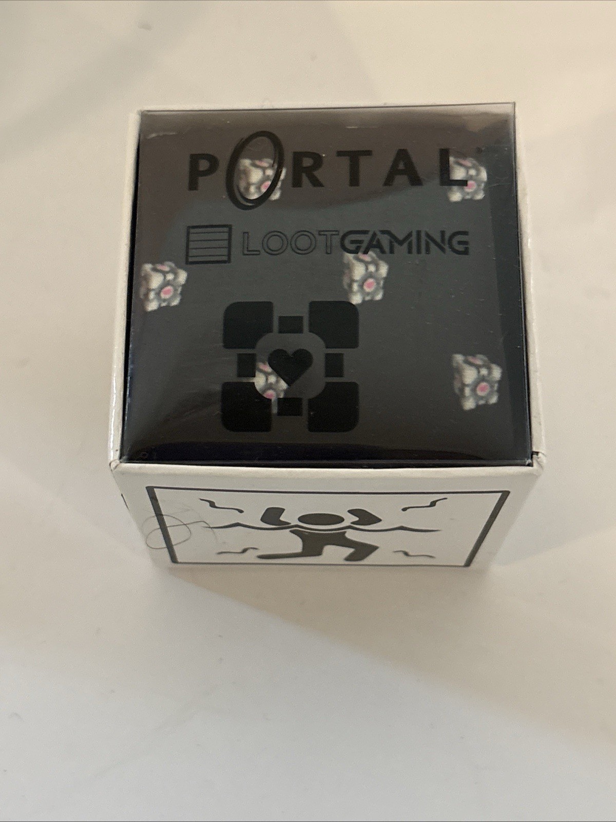 Loot Crate Gaming PORTAL Companion Cube Necktie