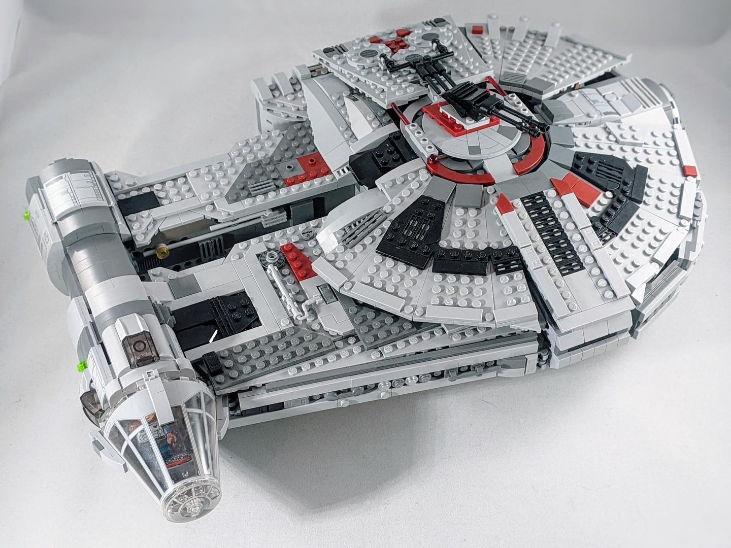 Modubrix Mocs Building Blocks YT-2400 Freighter Sato's Hammer Set Bricks Toy Kit