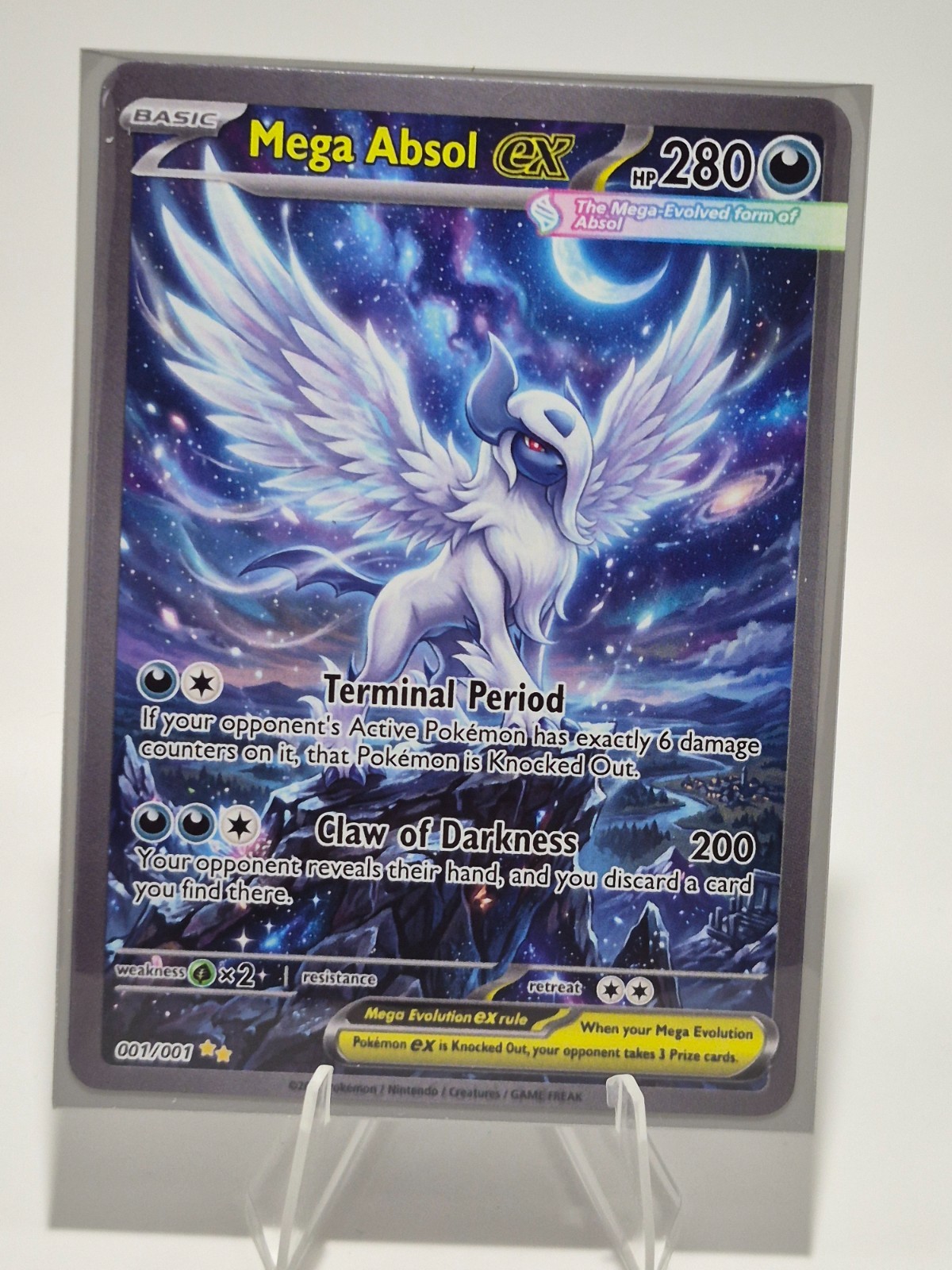 Mega Absol (Custom Altered Art) Mega Absol (Custom Altered Art)
