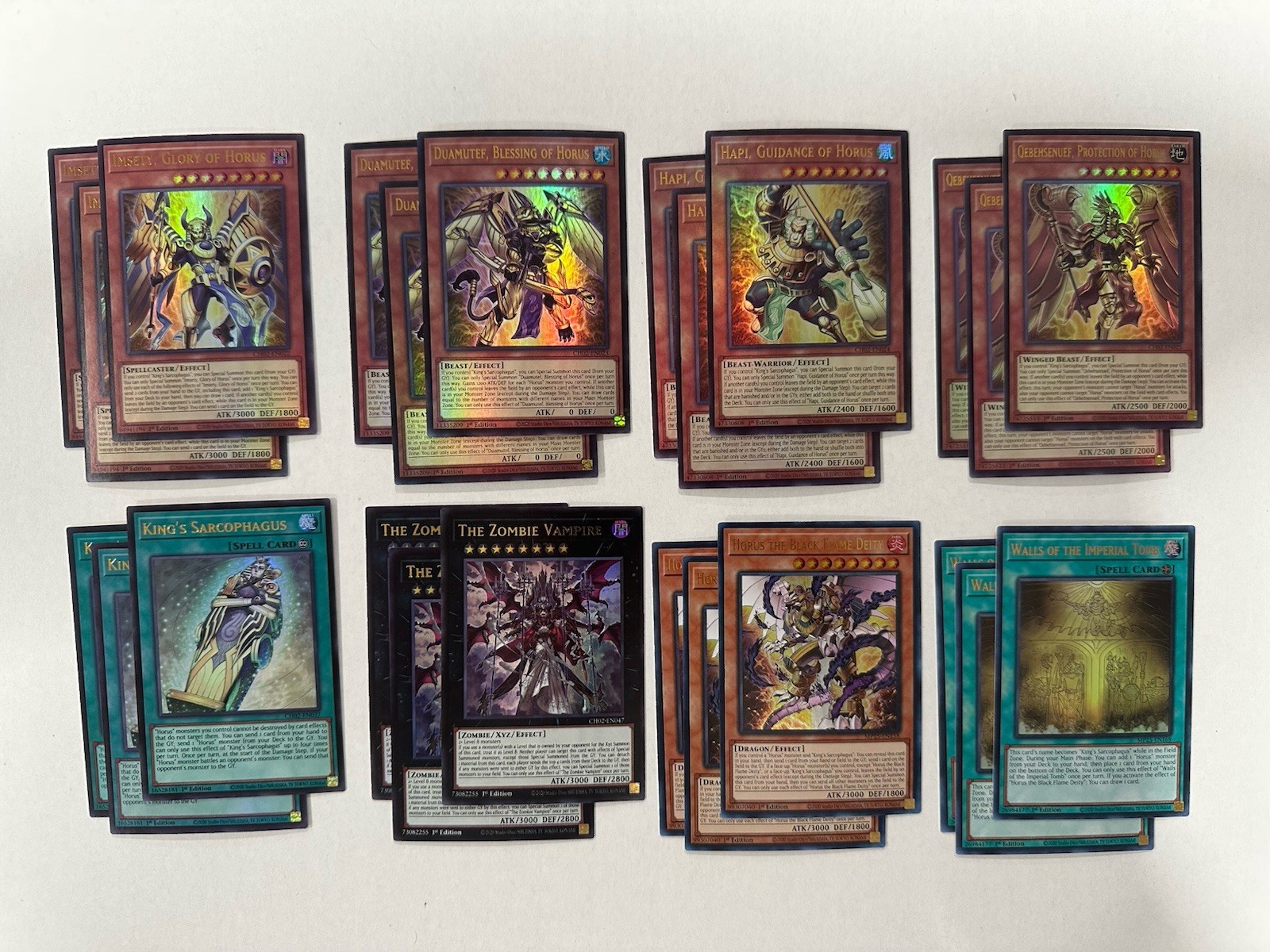 Horus Deck Core 24 Cards CH02-EN022 + MP25 YuGiOh IMSETY THE CHRONICLES