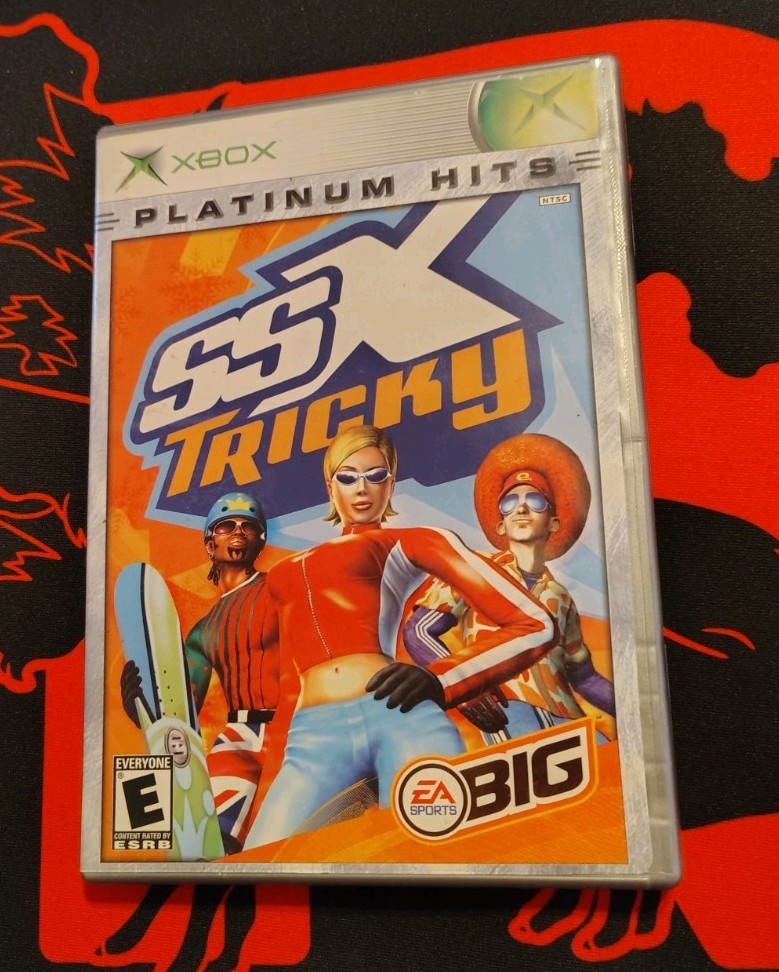 SSX Tricky (Microsoft Xbox, 2001) CIB Platinum Hits Edition *Tested and Works* SSX Tricky (Microsoft Xbox, 2001) CIB Platinum Hits Edition *Tested and Works*