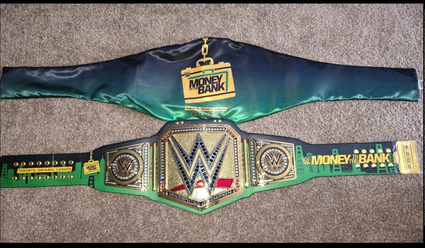 wwe money in the bank replica belt