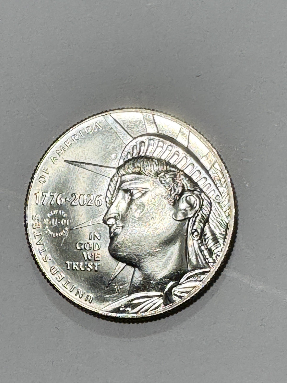 2026-W Enduring Liberty Half Dollar  9-11-01 Always Remember Privy West Point