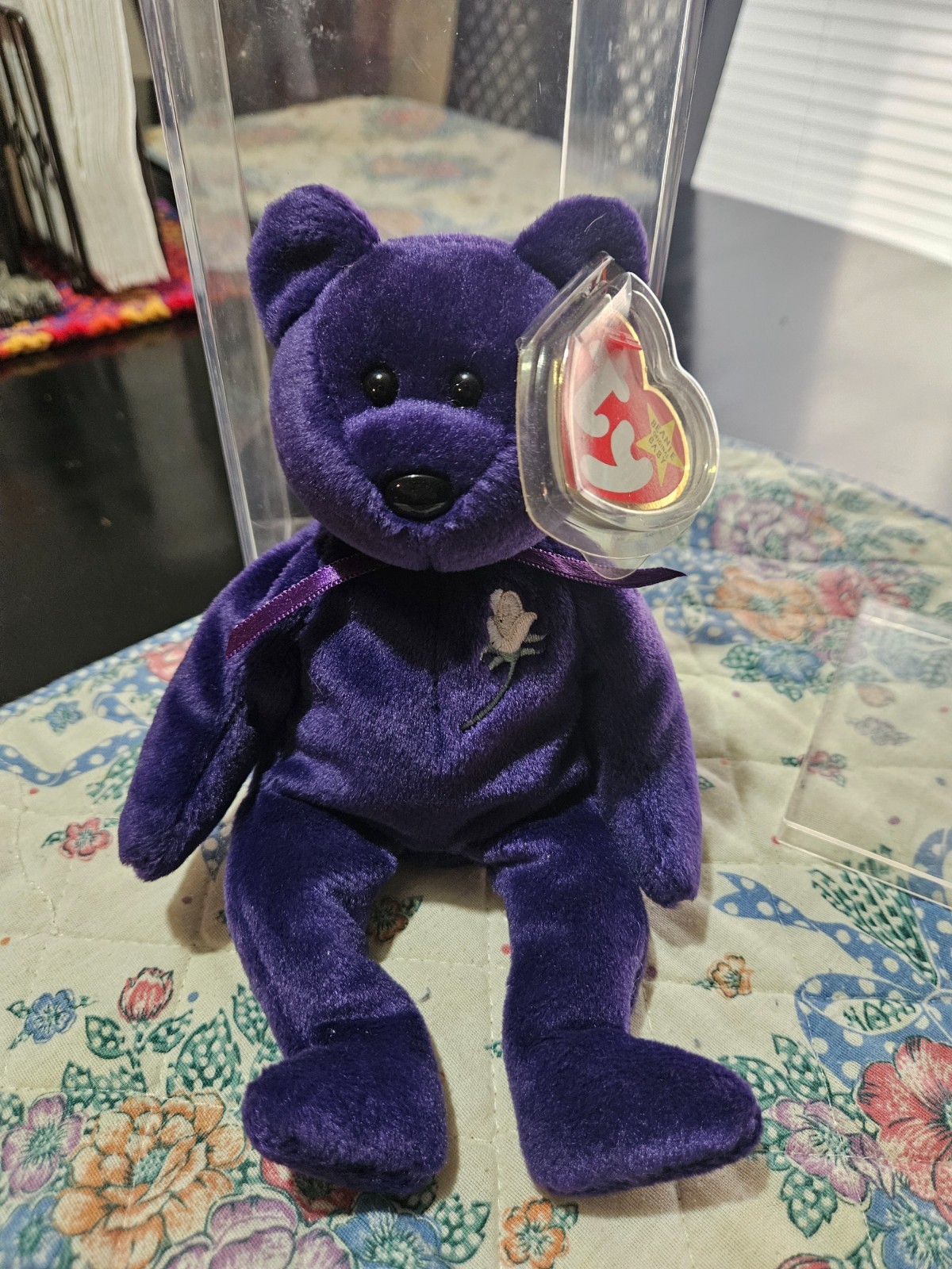 Ty Beanie Babies Princess Diana Bear Plush with tag 1997 super rare, retired Ty Beanie Babies Princess Diana Bear Plush with tag 1997 super rare, retired