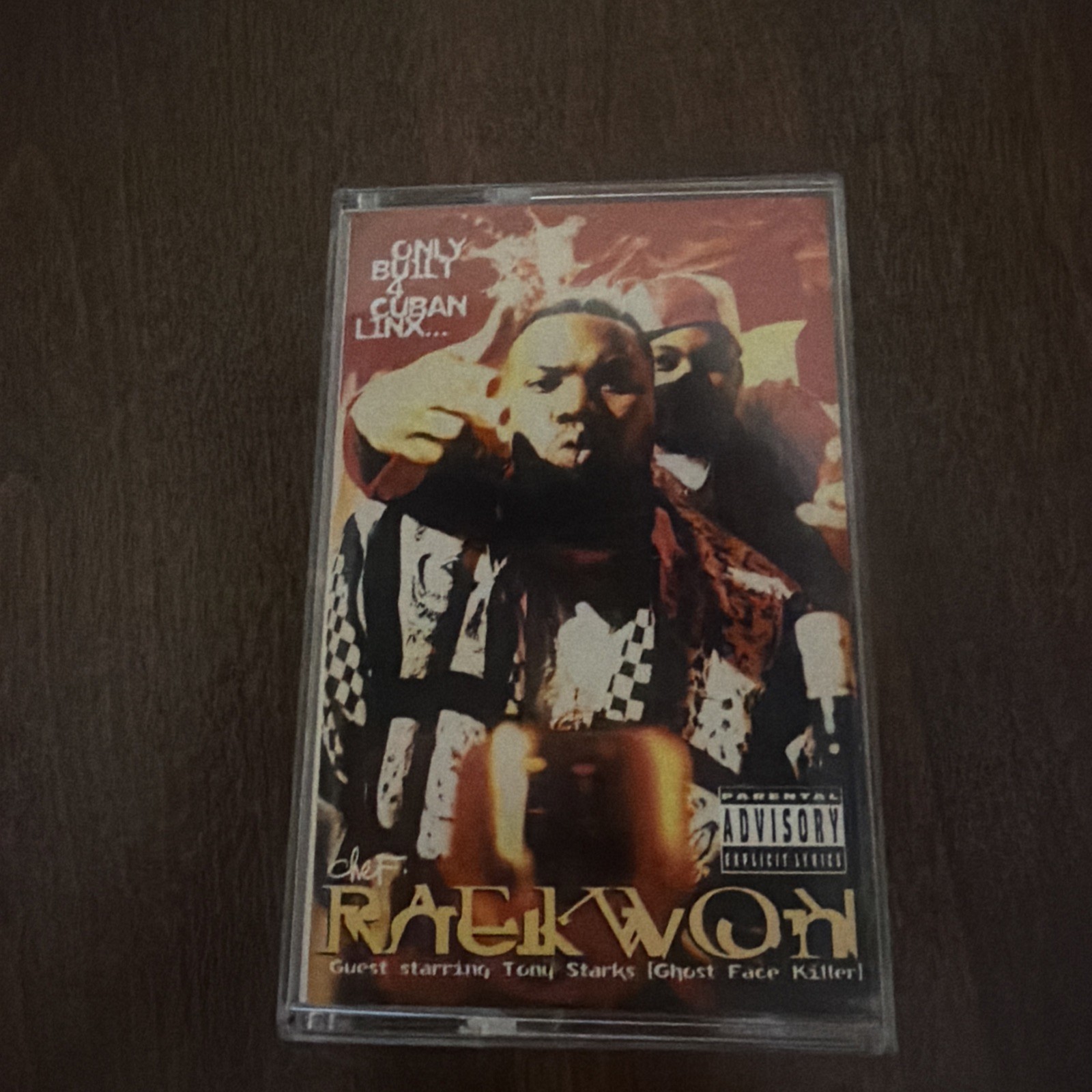 Raekwon Only Built 4 Cuban Linx cassette PURPLE tape…Rare (1995)