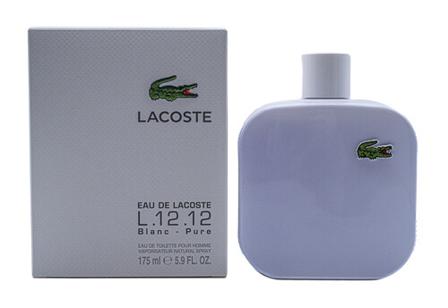 Lacoste Eau De Lacoste Blanc L.12.12 Cologne for Men 5.9 / 6 oz New In Box