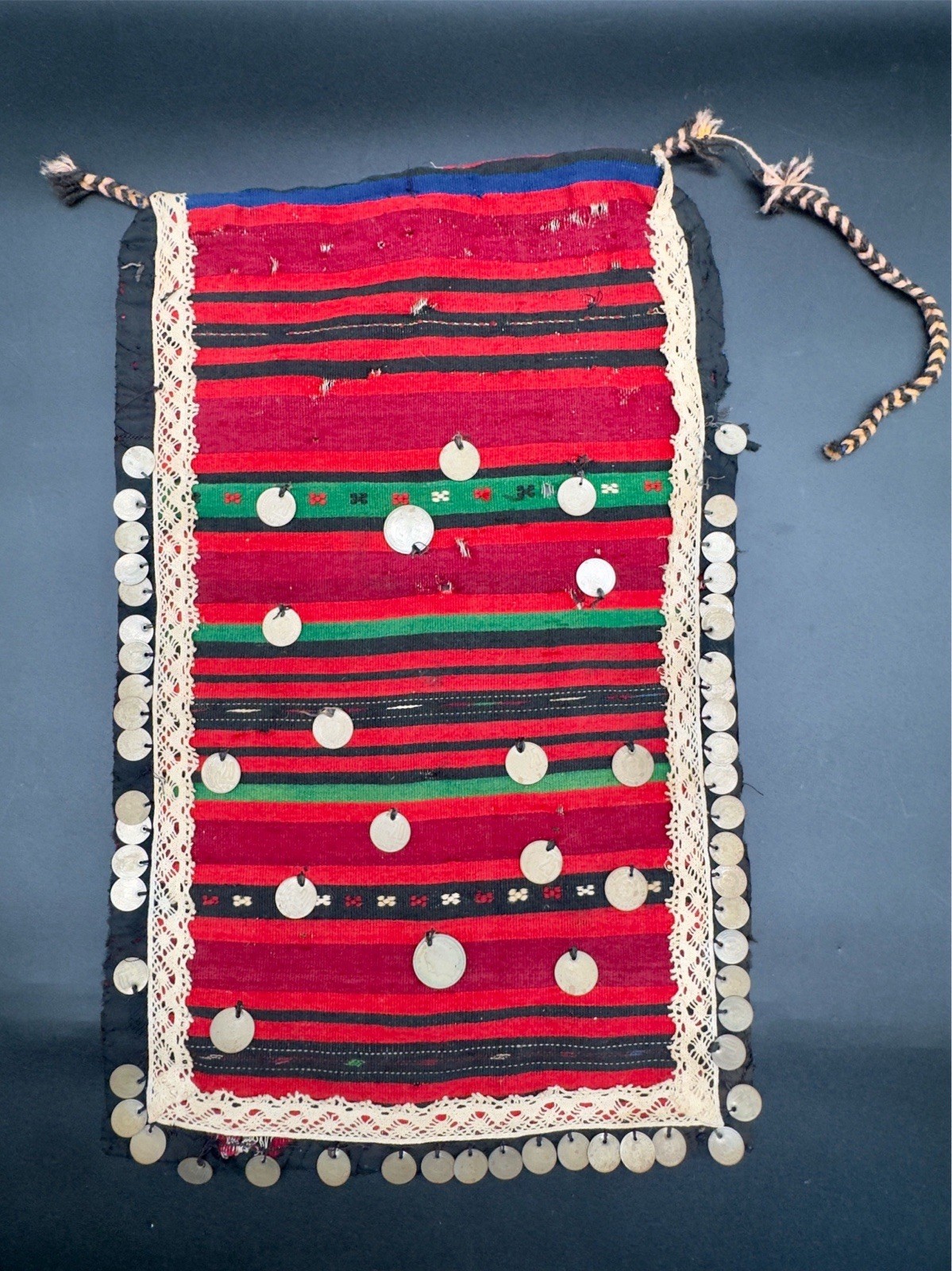 Antique Bulgarian Prestilka Apron
