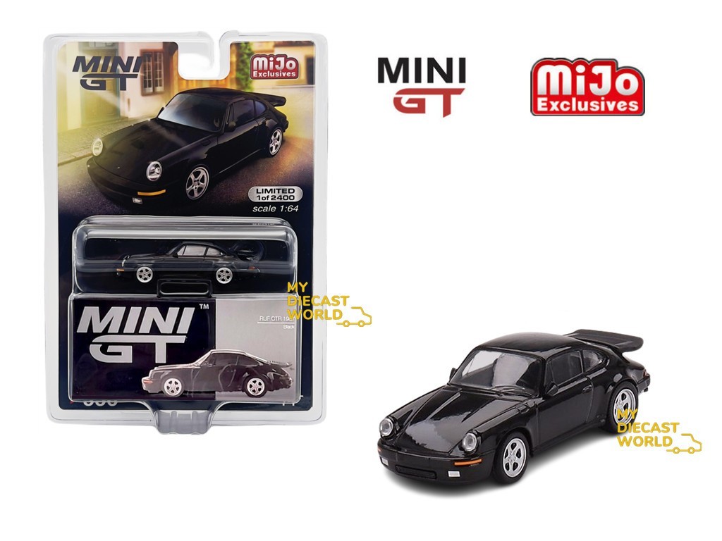 1:64 Mini GT #556 Porsche RUF CTR 1987 Black MGT00556
