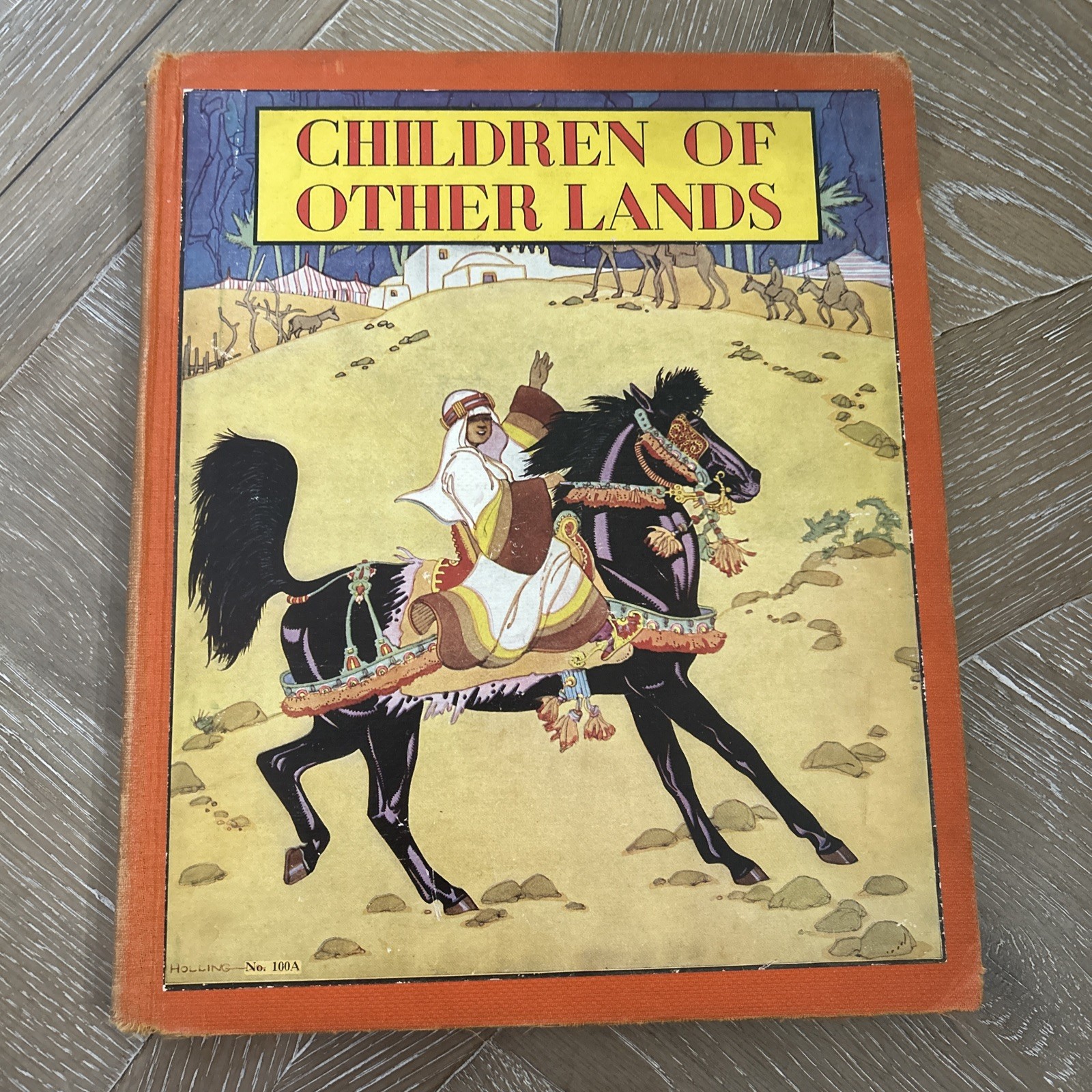 Vintage 1933 Book Children Of Other Lands, Watty Piper, Illustrated Dust Cover 