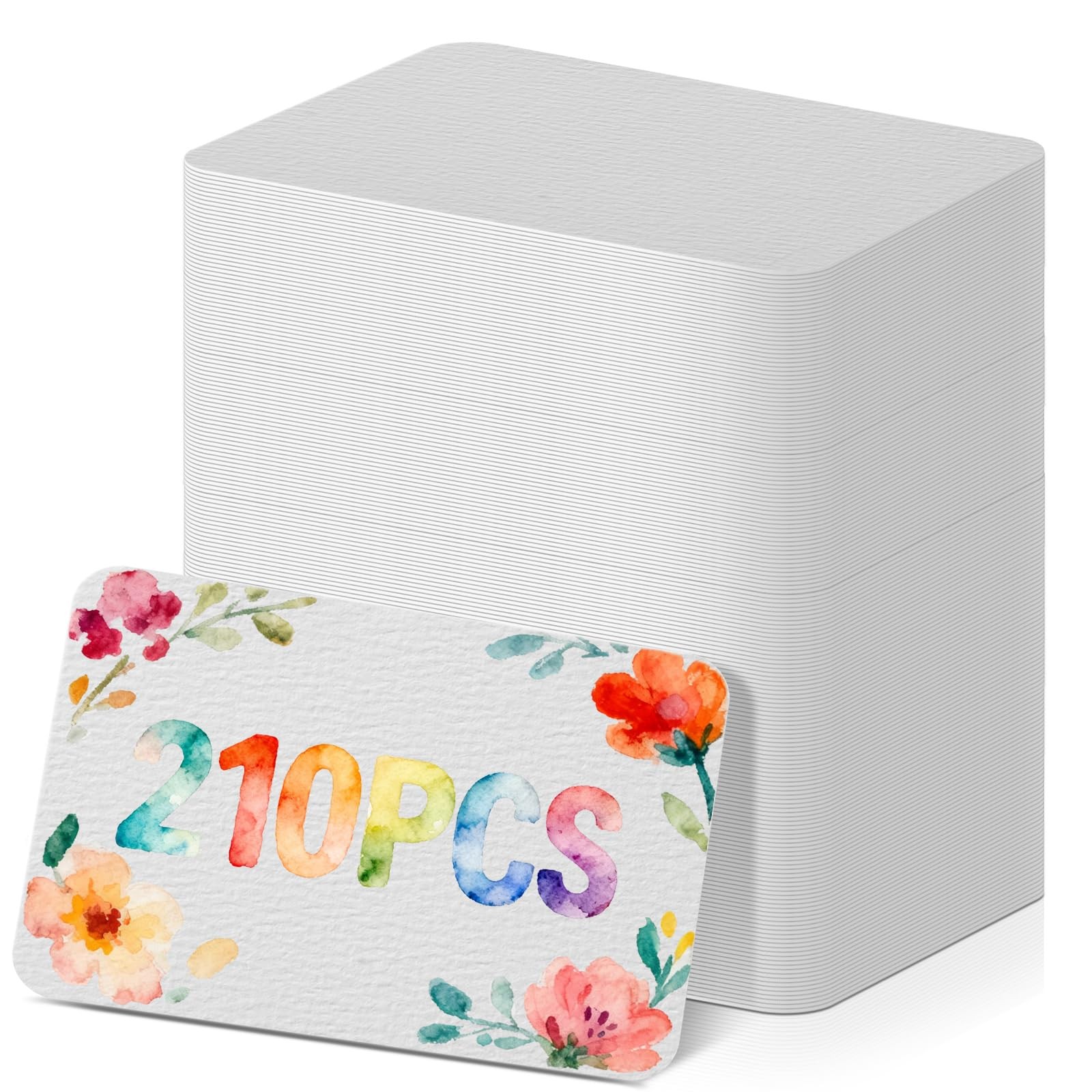 210 Sheets Artist Trading Cards 2.5 x 3.5 Inch, 300GSM Cold Press Blank Playi... 210 Sheets Artist Trading Cards 2.5 x 3.5 Inch, 300GSM Cold Press Blank Playi...