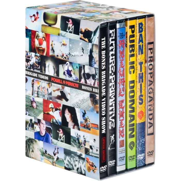 Powell Peralta BONES BRIGADE 6 DVD BOX SET Hawk Caballero Mountain Guerrero
