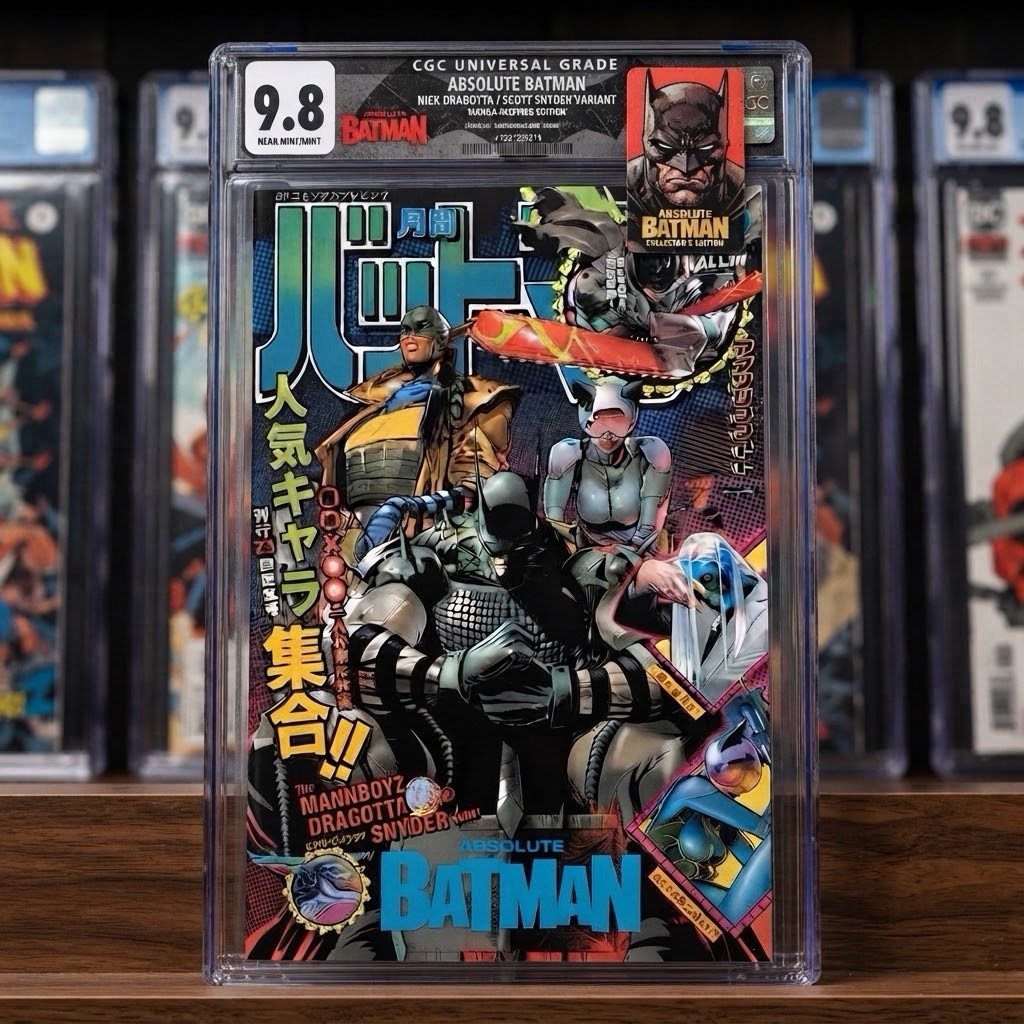 ABSOLUTE BATMAN #25  Cgc 9.8  CLAY MANN FOIL VAR PRESALE 10/28/26ship Jan Read
