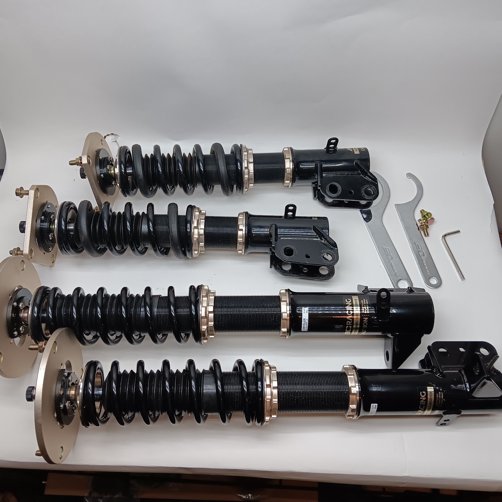 BR SERIES COILOVER DAMPER KIT FOR 00-05 DODGE NEON SRT-4 w/RR CAMBER - BC RACING BR SERIES COILOVER DAMPER KIT FOR 00-05 DODGE NEON SRT-4 w/RR CAMBER - BC RACING