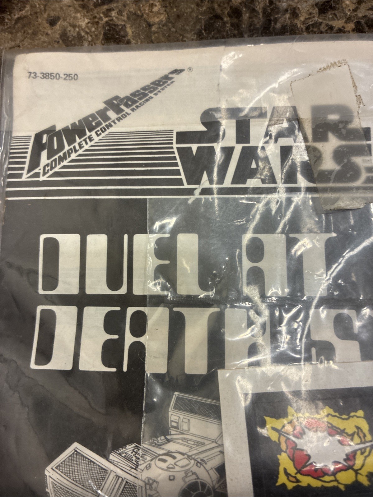 Vintage Lionel Star Wars Sealed Cars, Manual,sticker Sheets 73-3850-250 No Trac Vintage Lionel Star Wars Sealed Cars, Manual,sticker Sheets 73-3850-250 No Trac