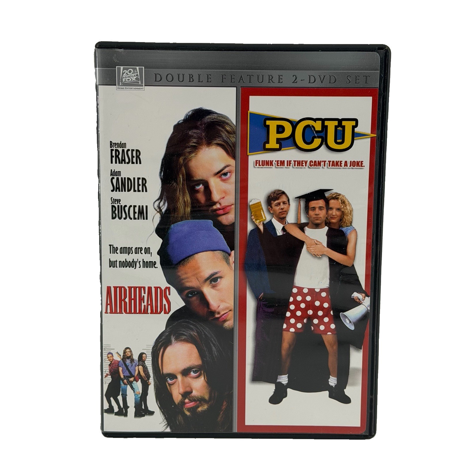 AIRHEADS (1994)/PCU (1994) 2-Disc DVD Set Fast AIRHEADS (1994)/PCU (1994) 2-Disc DVD Set Fast