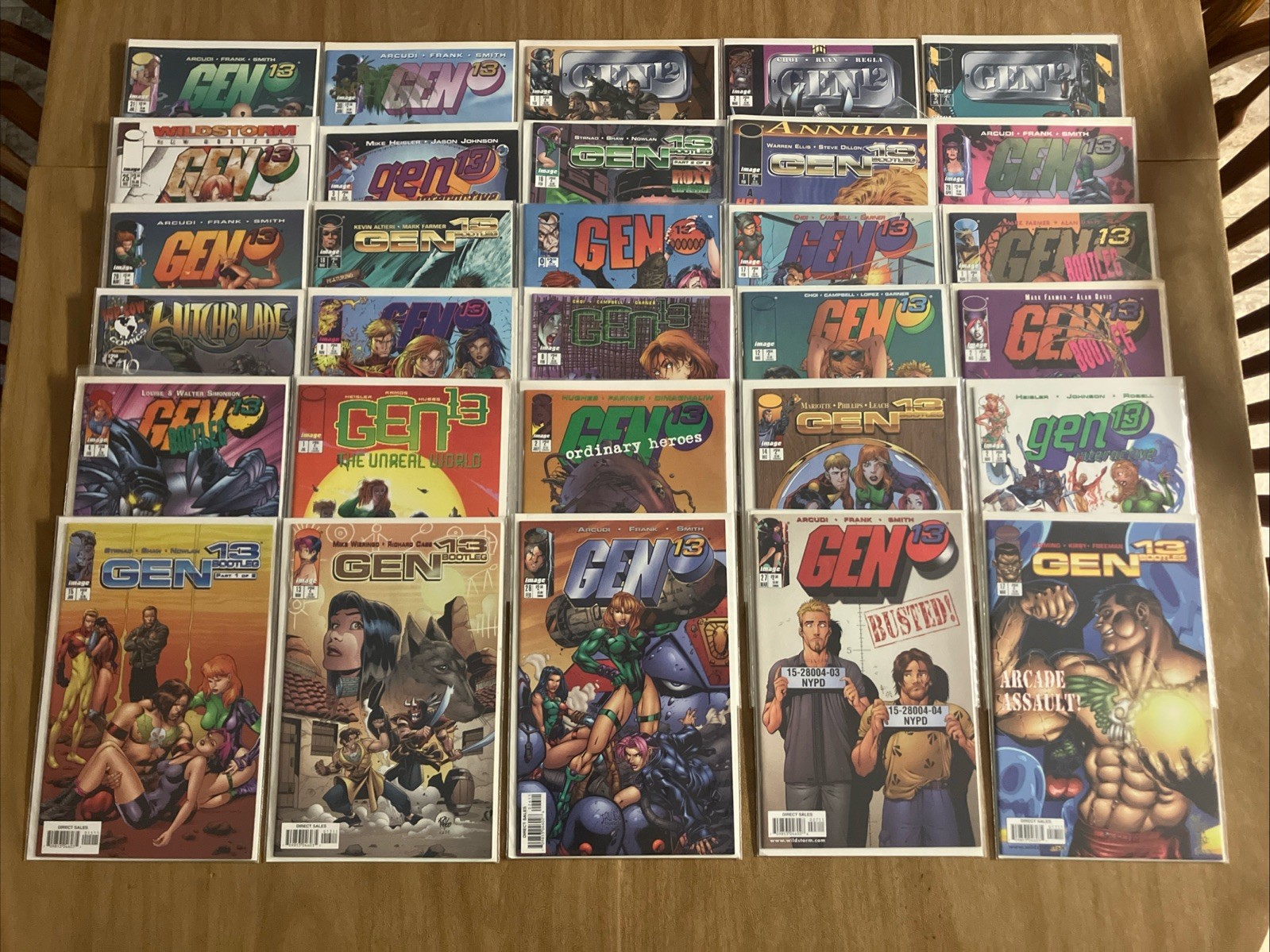 Gen 13 & 12 Comic Books By Image (Lot Of 30)