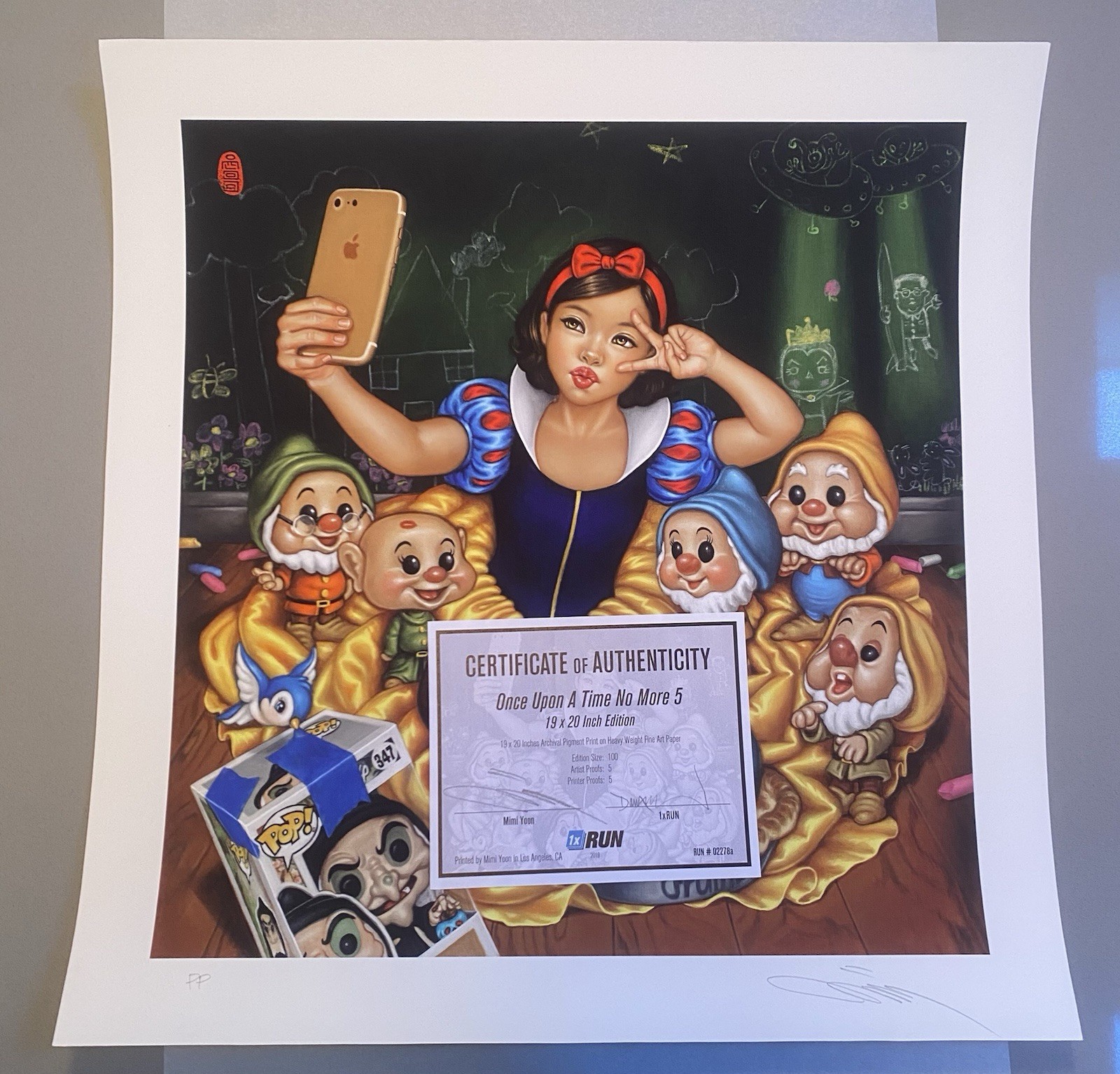 Mimi Yoon Once Upon A Time No More 5 Art Print PP Printer Proof Signed X/5 COA