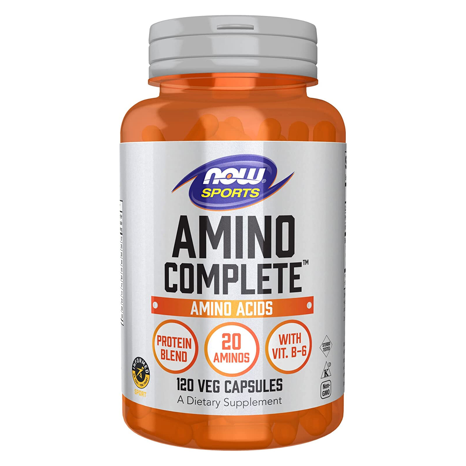 NOW FOODS Amino Complete - 120 Veg Capsules