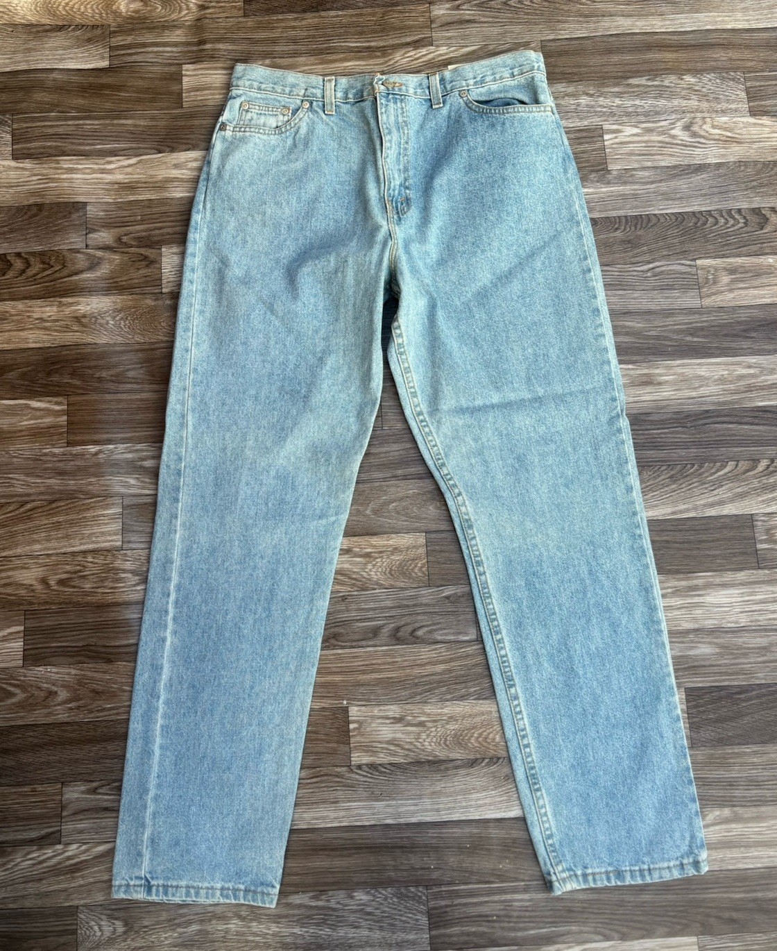 Vtg 90s Faded Glory Classic Fit Jeans Womens 14 High Rise Tapered 34x30 NEW