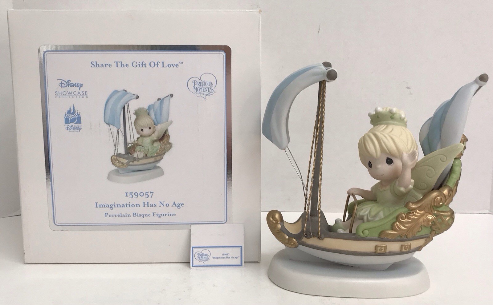 Precious Moments Disney Imagination Has No Age 159057 Tinkerbell NEW Precious Moments Disney Imagination Has No Age 159057 Tinkerbell NEW