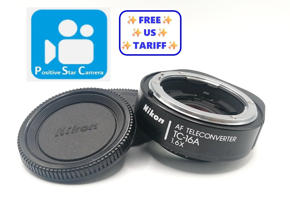 Tested🎦VIDEO👀✨Opt MINT✨ Nikon AF Teleconverter TC-16A 1.6X From JAPAN