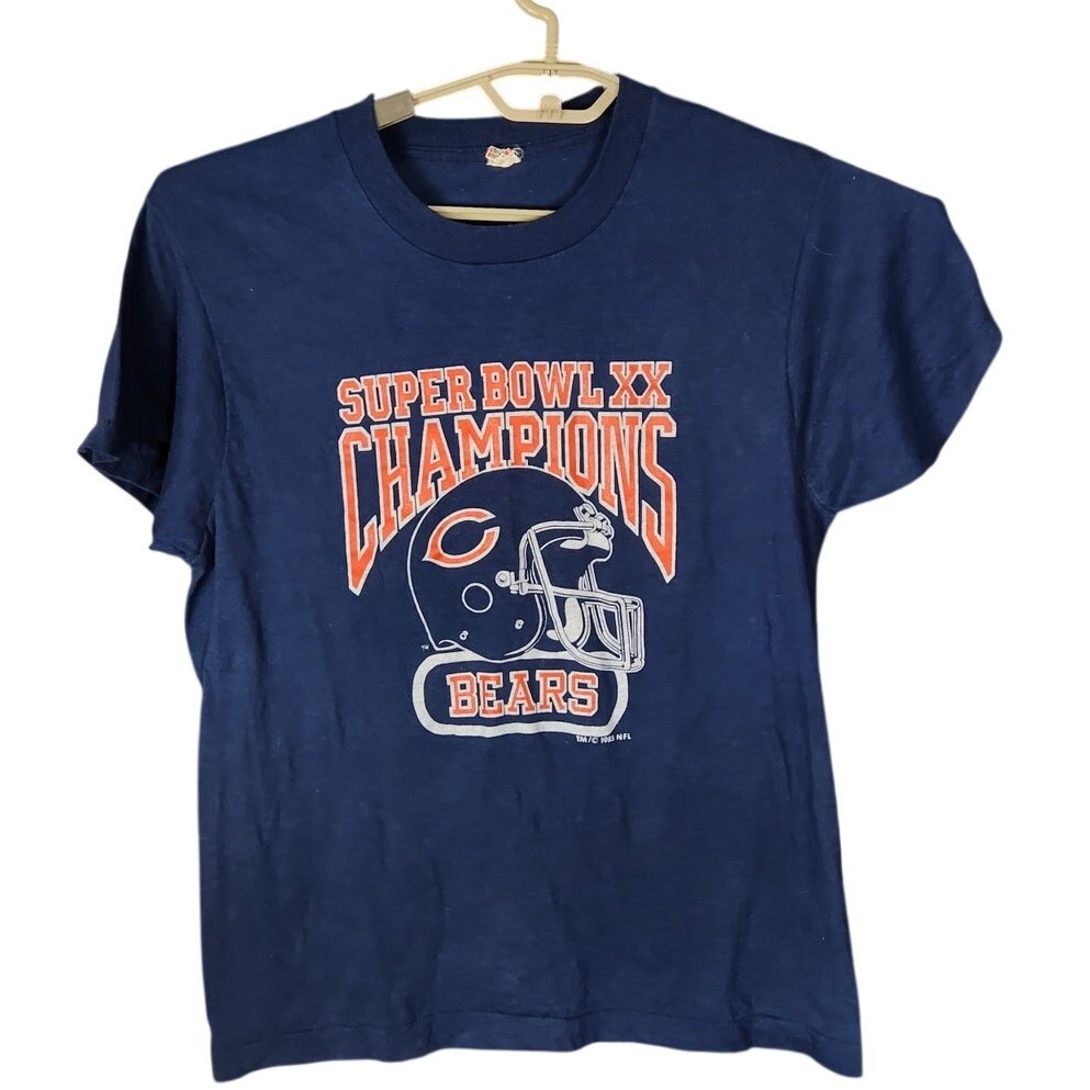 Vintage 1985 Chicago Bears Superbowl T Men\'s Large Vintage 1985 Chicago Bears Superbowl T Men\'s Large