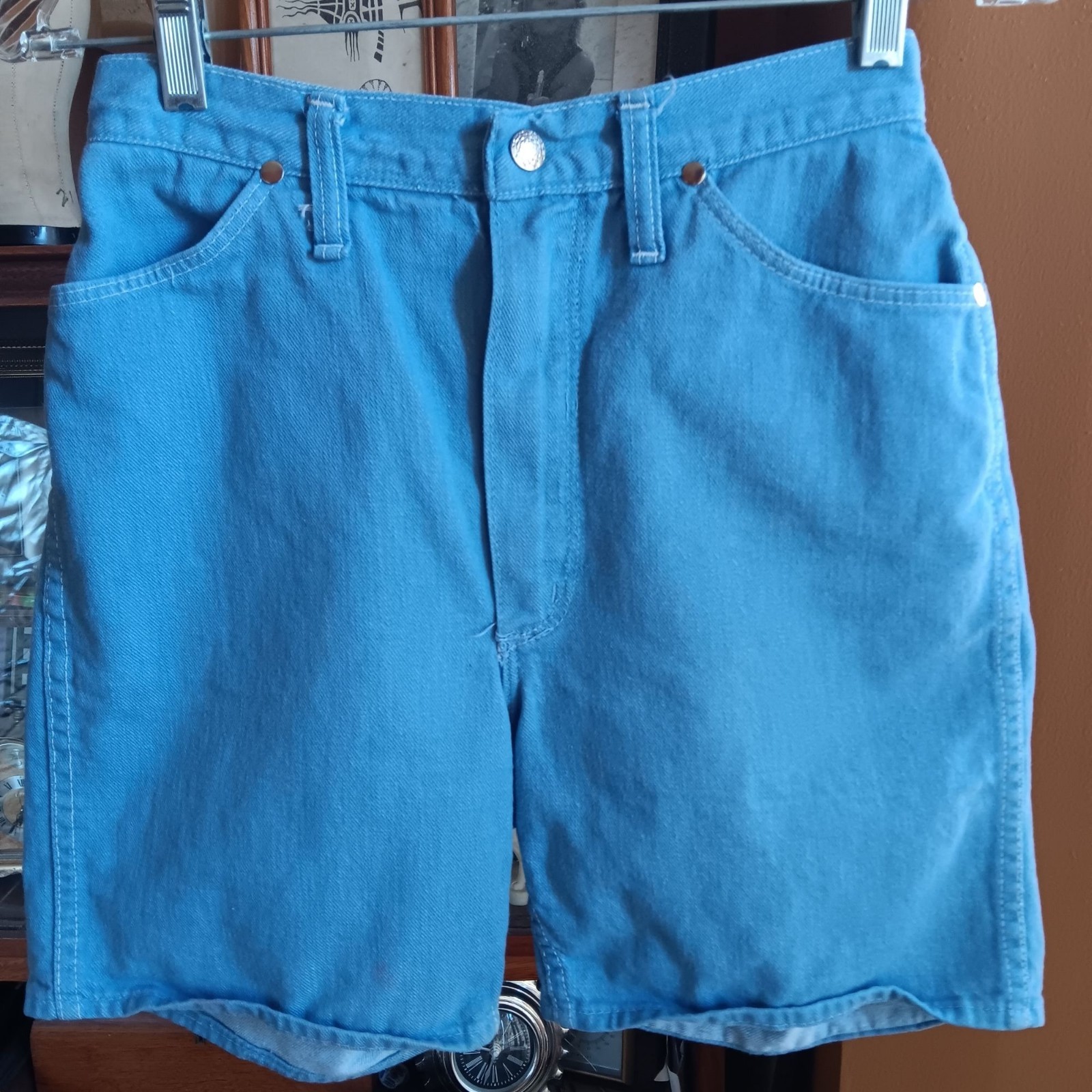 1960\'s High-Waisted Denim Country Vintage Women\'s Shorts 25\