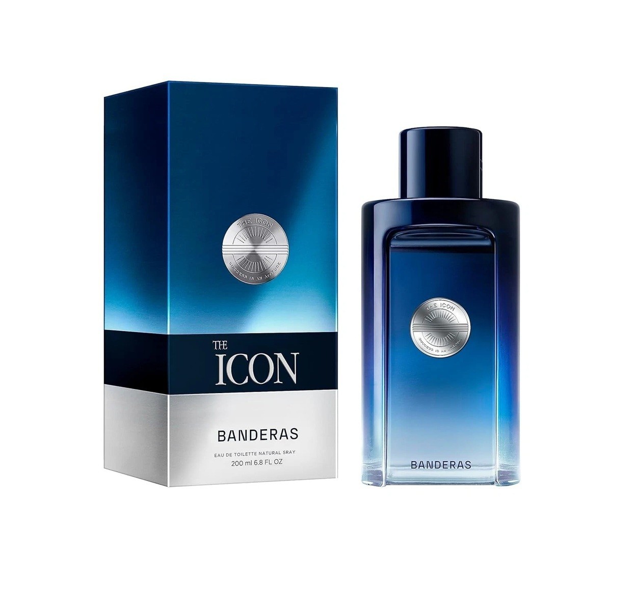 The Icon Antonio Banderas 200 ml 6.8 oz Spray Eau De Toilette For Men 