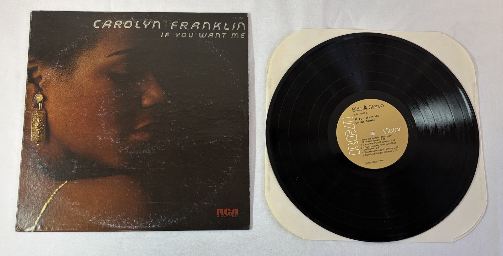 LP ~ CAROLYN FRANKLIN If You Want Me LP ~ CAROLYN FRANKLIN If You Want Me