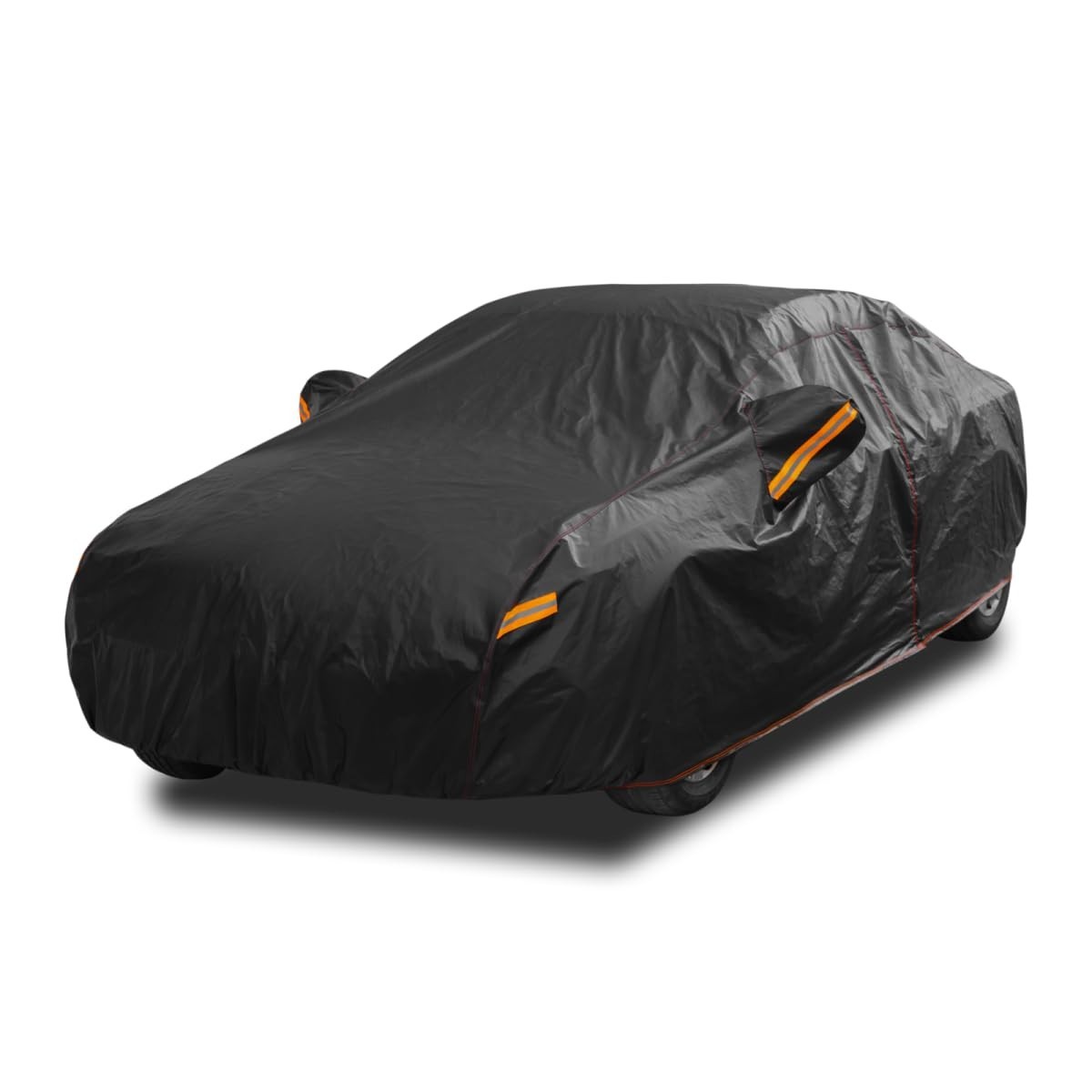 6 Layers Heavy Duty Car Cover Waterproof All Weather Size C3