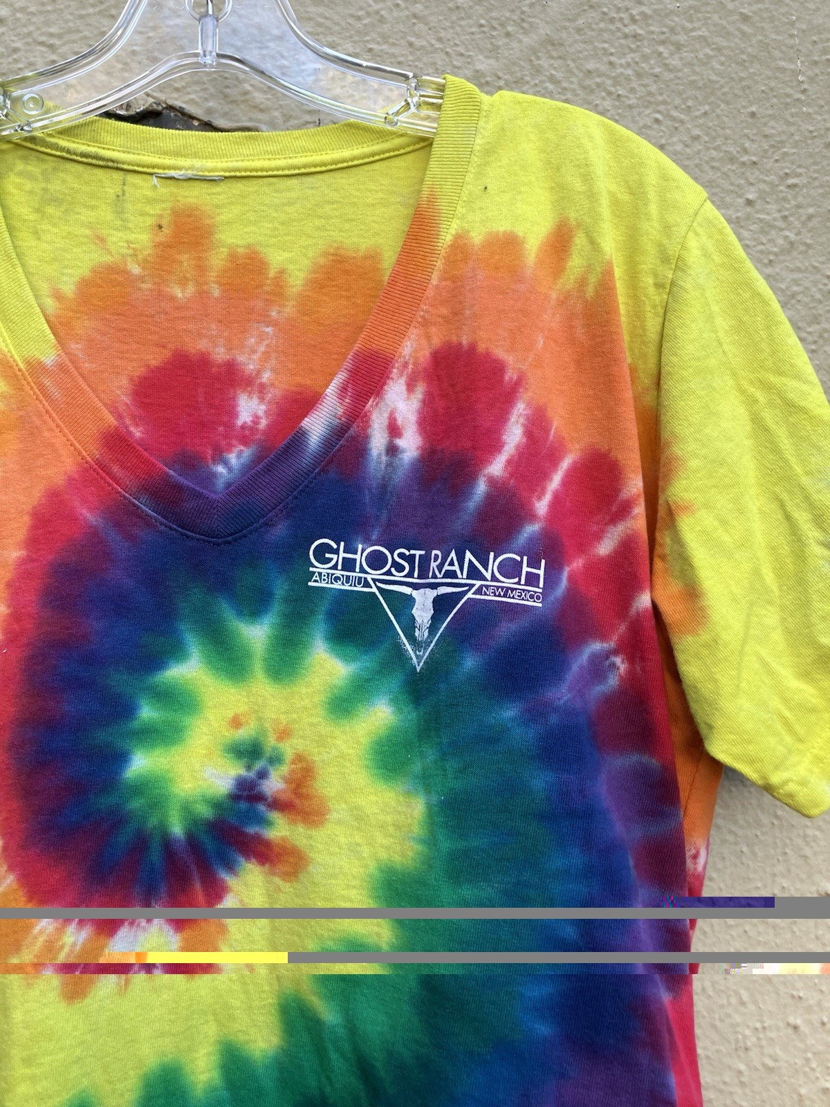 GHOST RANCH Abiquiu, NEW MEXICO t-shirt TIE DYE L/XL RARE