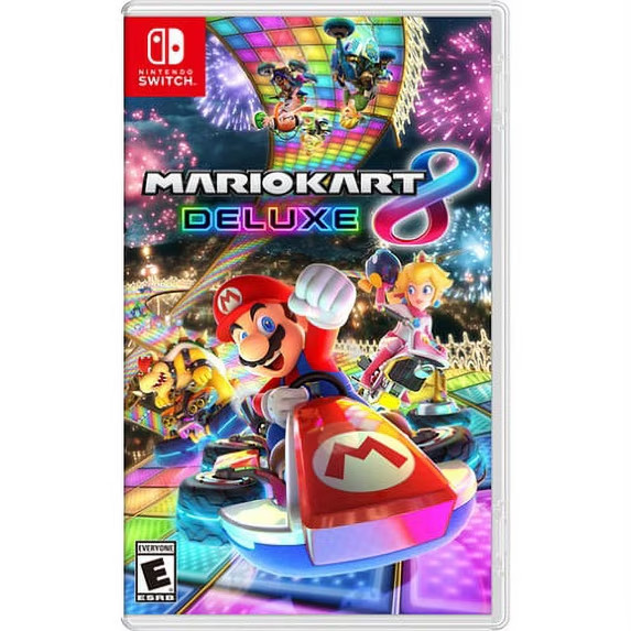 Mario Kart 8 Deluxe racing video game (Nintendo Switch)