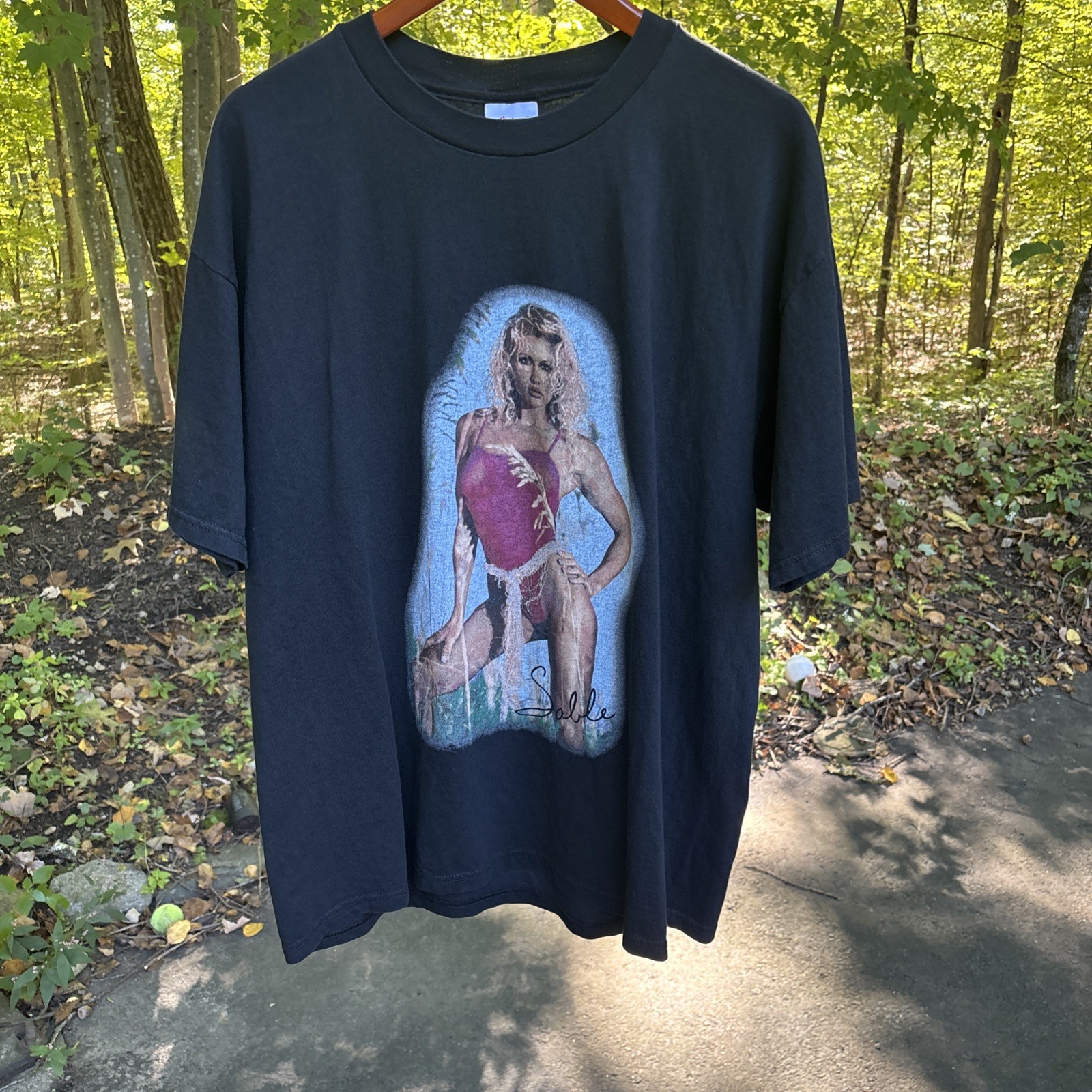 Vintage 1998 WWF WWE Sable T-shirt Sable Bomb Attitude Era Vintage 1998 WWF WWE Sable T-shirt Sable Bomb Attitude Era