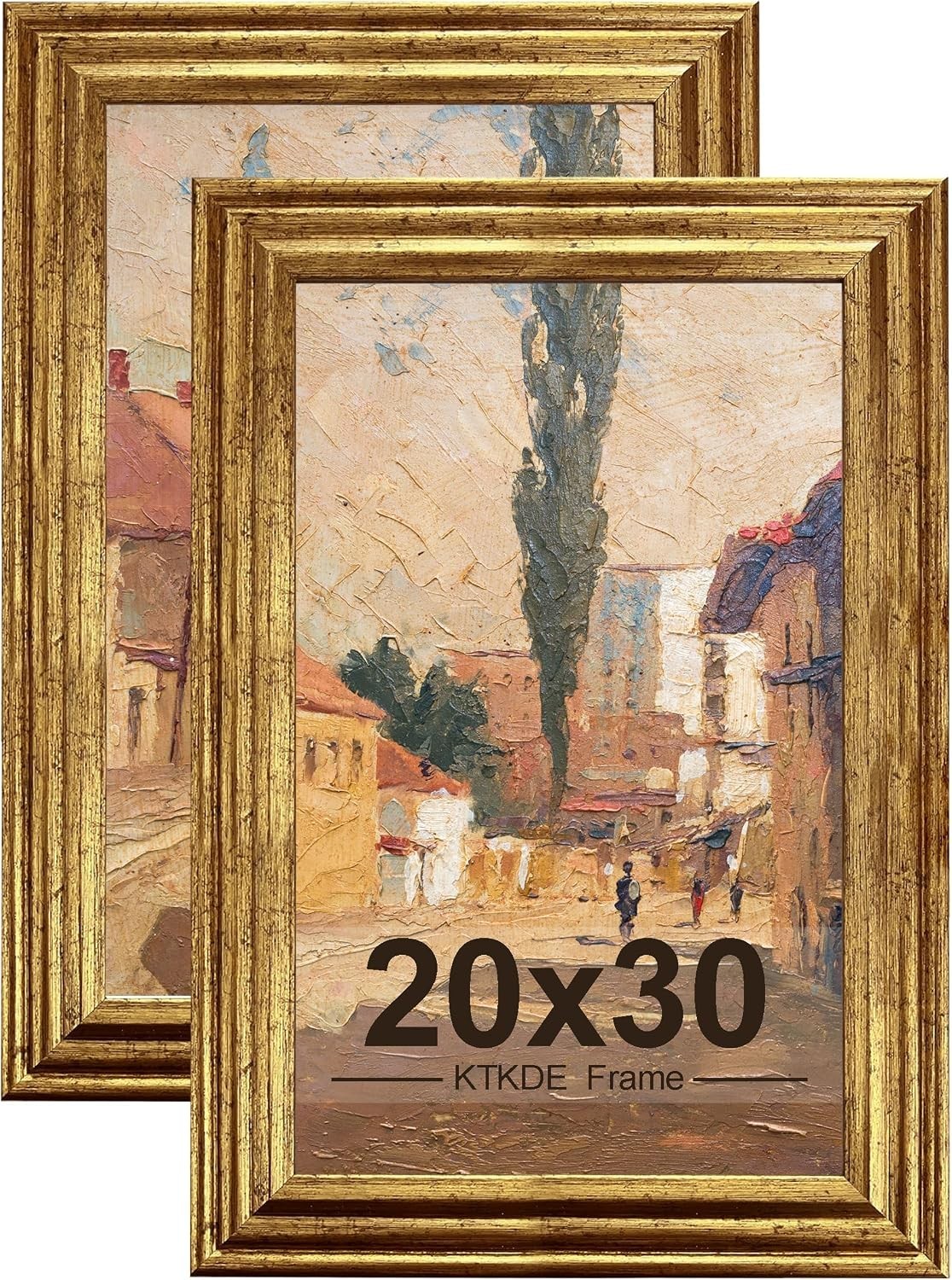 20x30 Picture Frame Set of 2, Ornate Vintage Poster Frames - 20 x 30 Antique Pho 20x30 Picture Frame Set of 2, Ornate Vintage Poster Frames - 20 x 30 Antique Pho