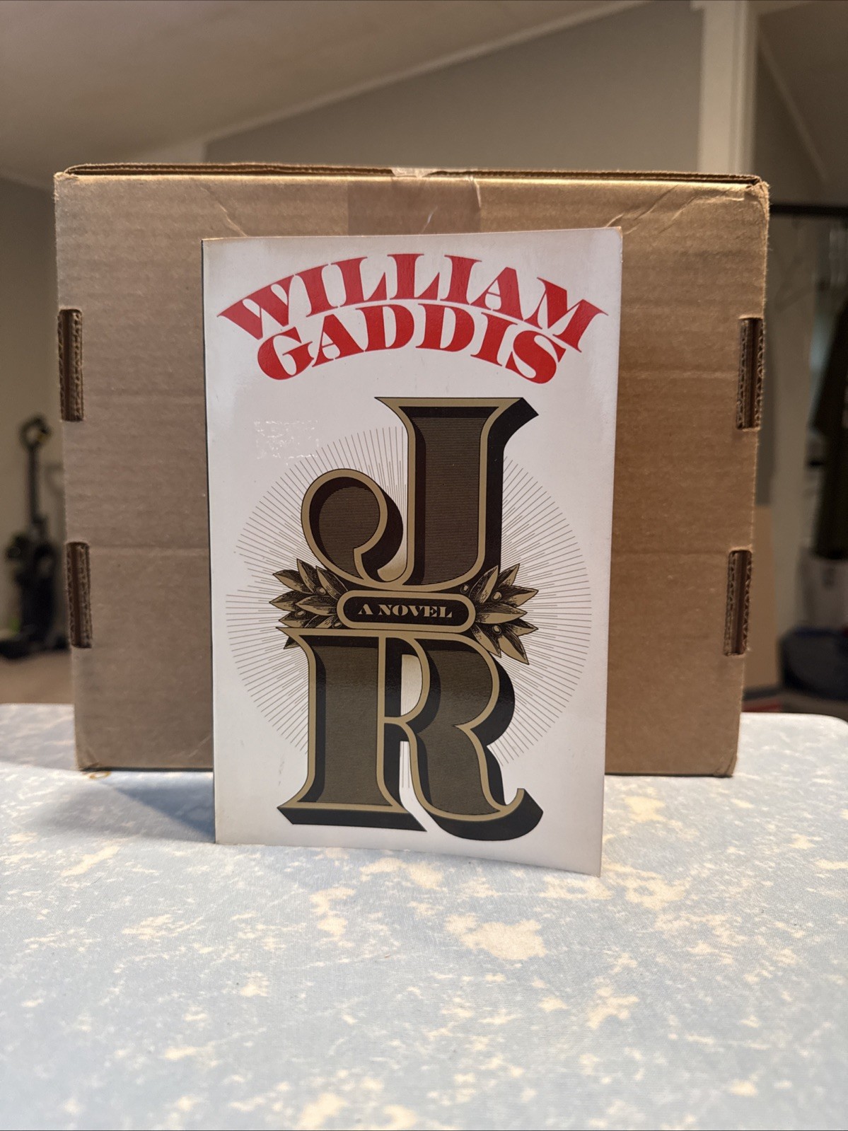 JR by William Gaddis - Paperback Knopf First Edition 1975