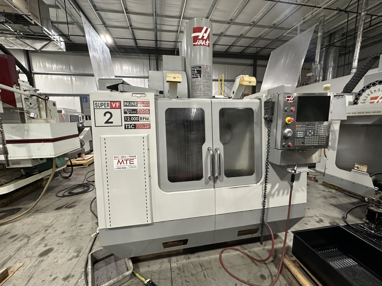 2009 Haas Super VF-2SS CNC Vertical Machining Center