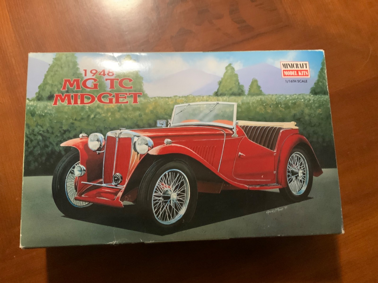 1/16 ACADEMY MINICRAFT MG TC SPORTS ROADSTER #1512 PLASTIC MODEL CAR KIT Sealed 1/16 ACADEMY MINICRAFT MG TC SPORTS ROADSTER #1512 PLASTIC MODEL CAR KIT Sealed