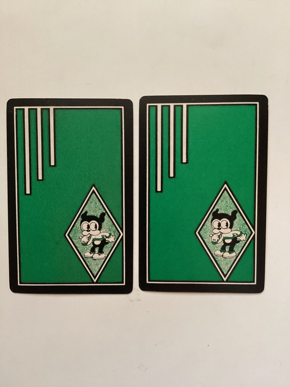 (2) Vintage Art Deco “BIMBO” Playing Cards,Max Fleischer Studios,c.1932