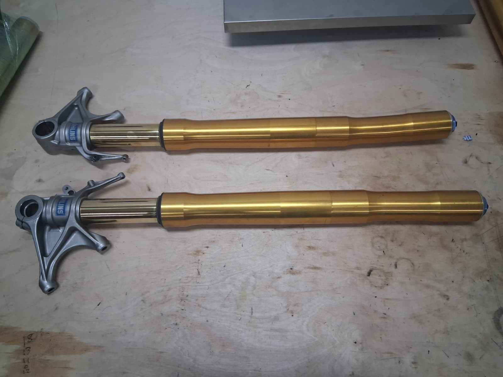 2013 Ducati 1199S Panigale Front Forks OHLINS FG9251